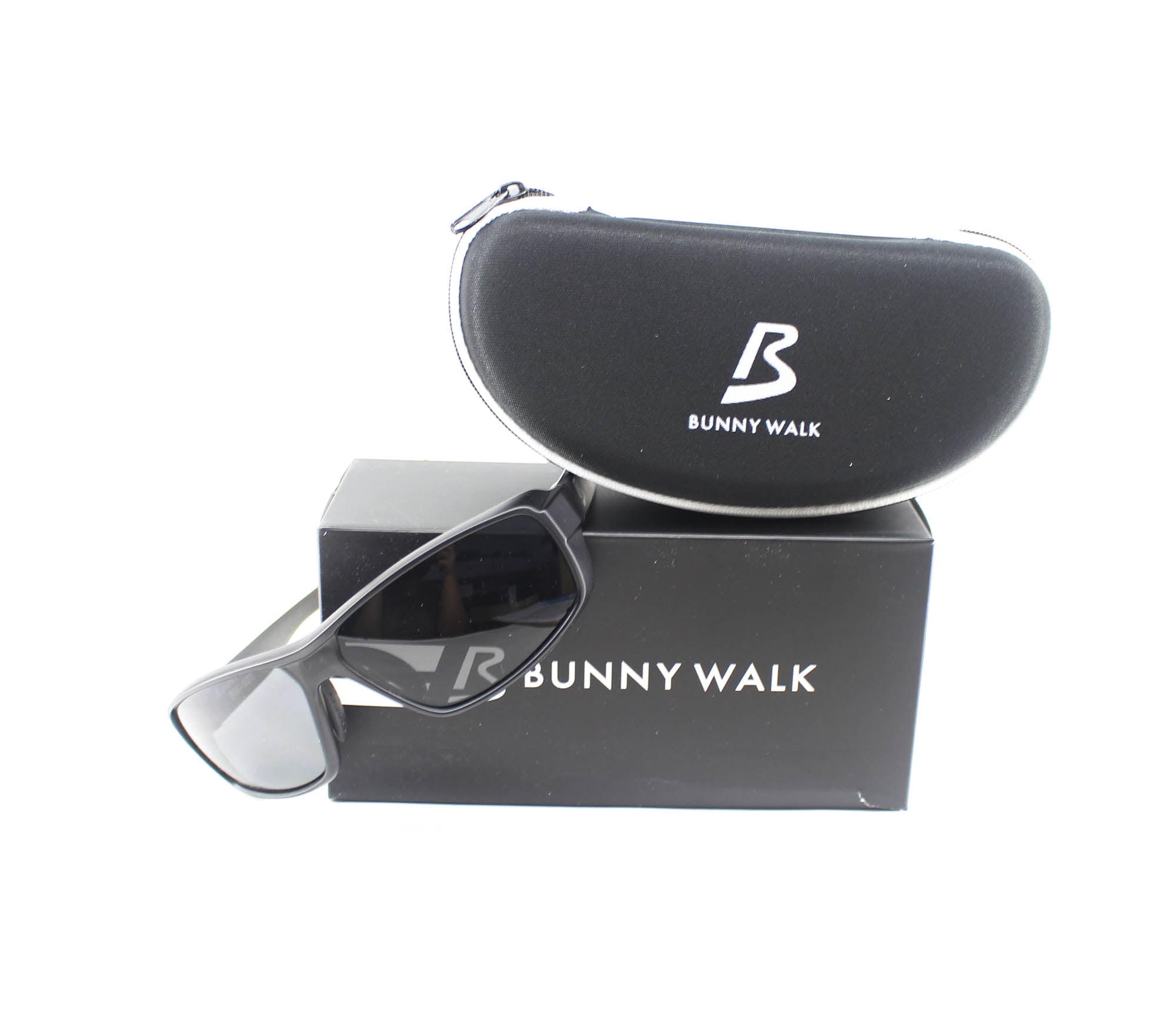 Bunny Walk BW-0204F Sunglasses Polarised Clr Blk/Grey (1232)