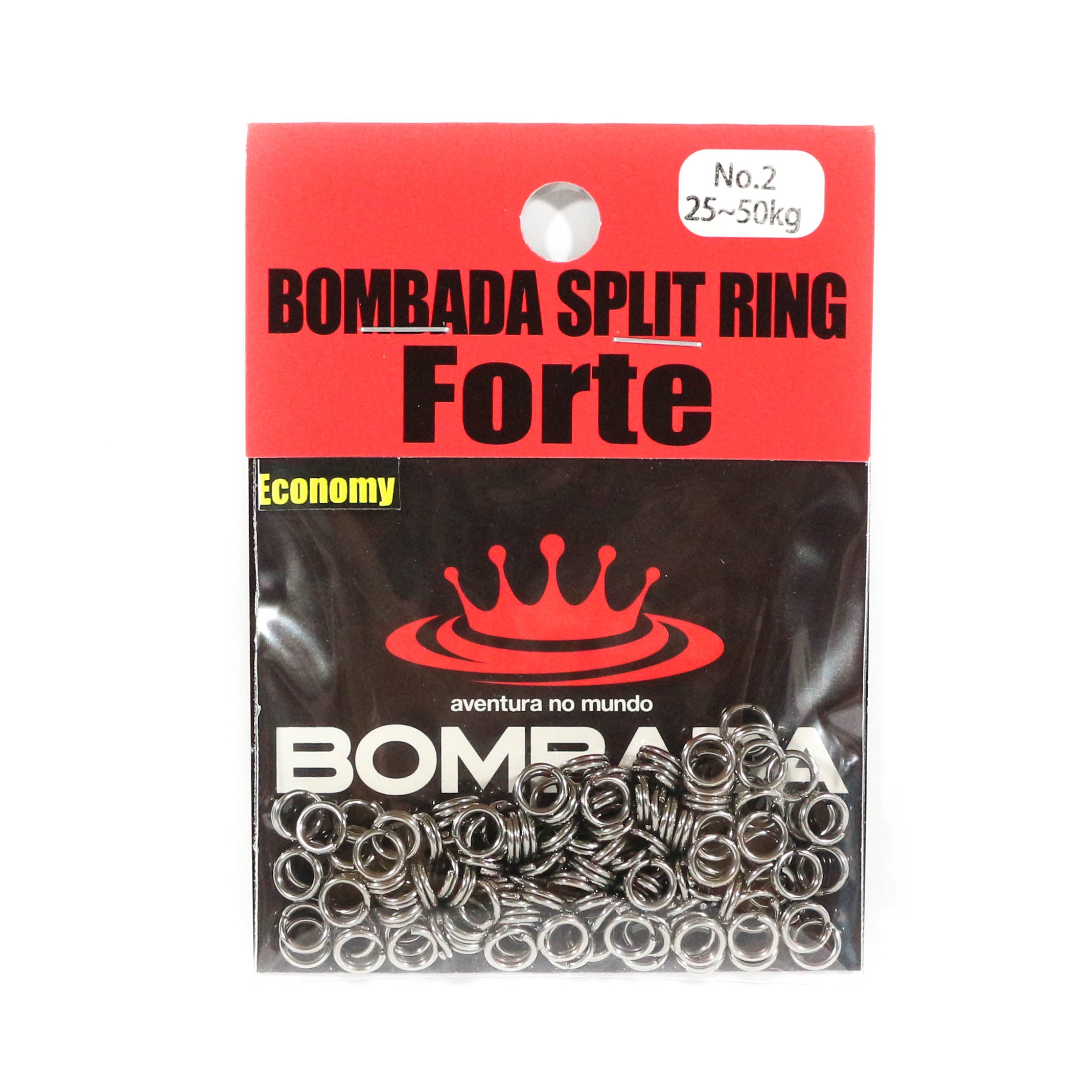 Bombada Split Rings Forte Economy Pack Heavy Duty Size 2 (1065)