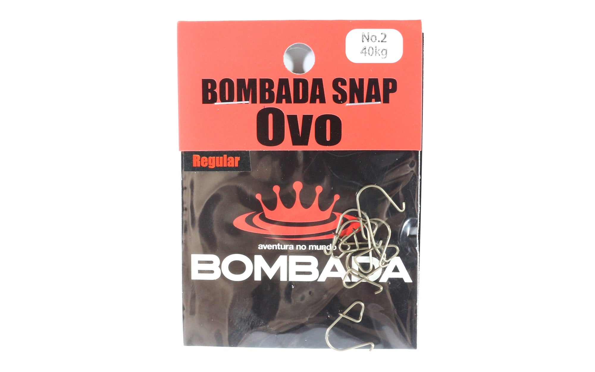 Bombada Lure Snap Ovo Regular Pack Heavy Duty Size 2 (1126)
