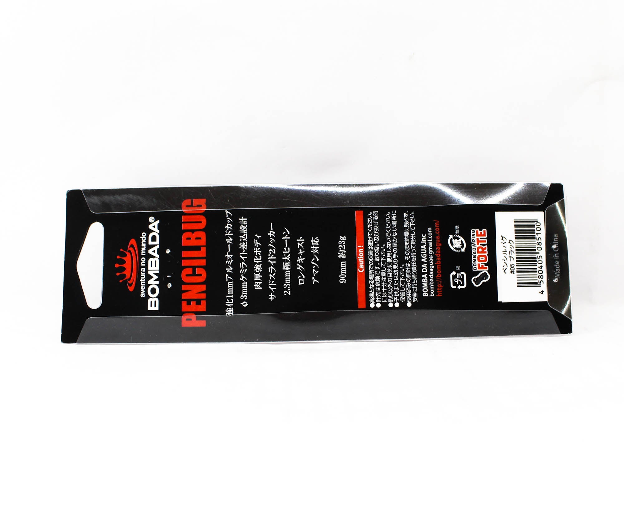 Bombada Pencil Bug 90mm 22 grams Black (5100)