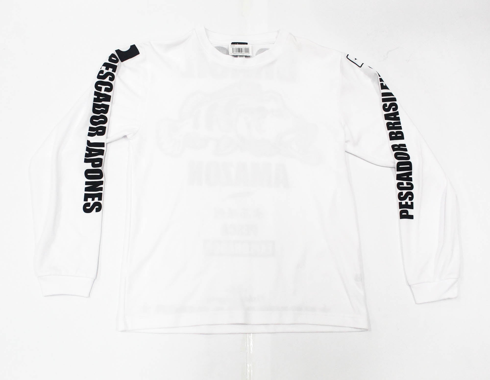 Bombada T-Shirt Dry Fit Long Sleeve Peacock BW Size M (7111)