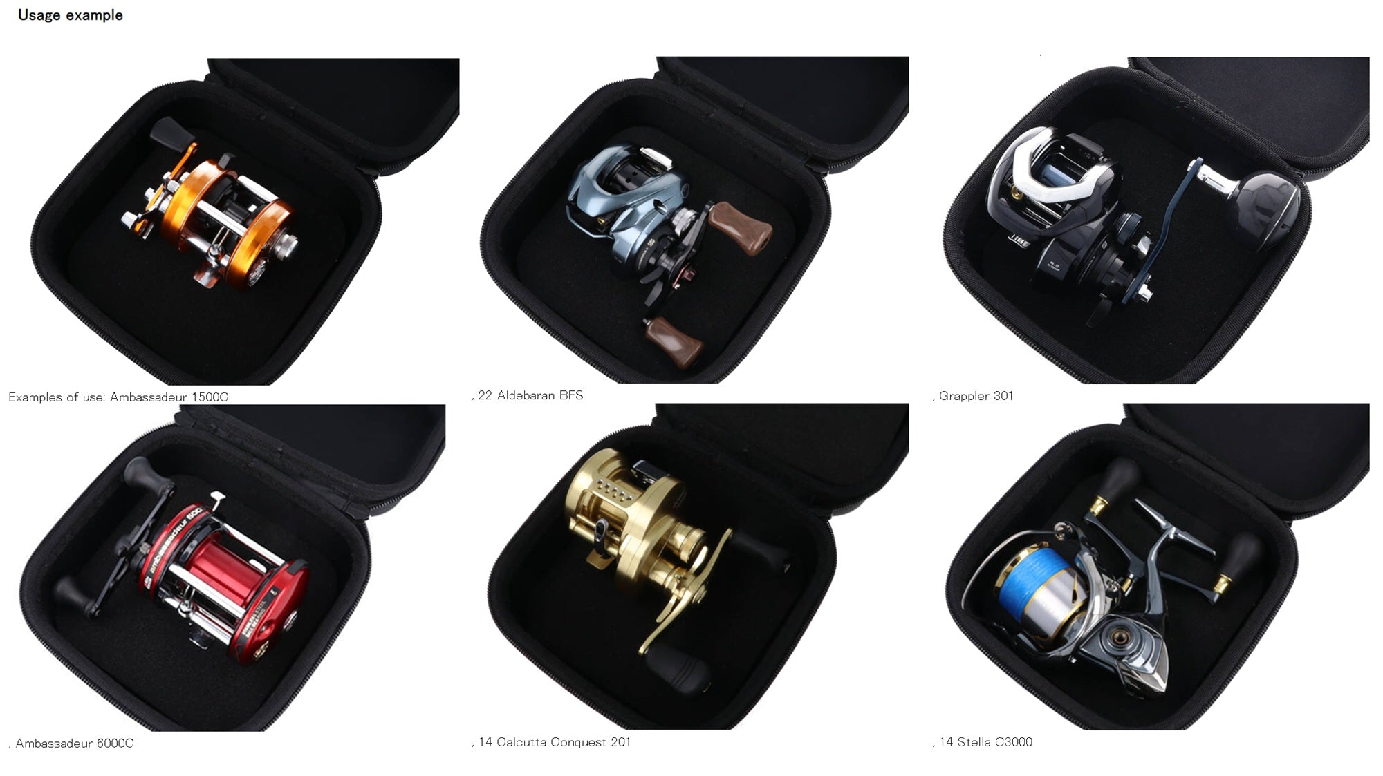 Avail Original Reel Case 150x150x100mm Black (3293)