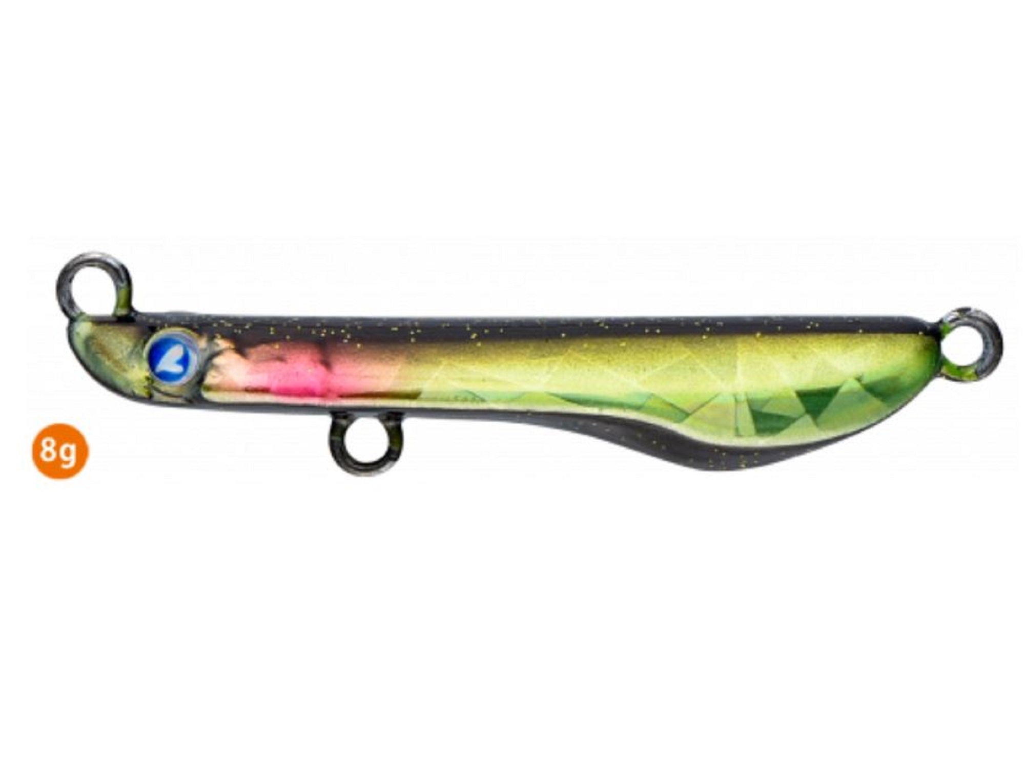 Sale Blue Blue Metal Shalldus 8 grams 40 mm Sinking Lure 20 (5298)
