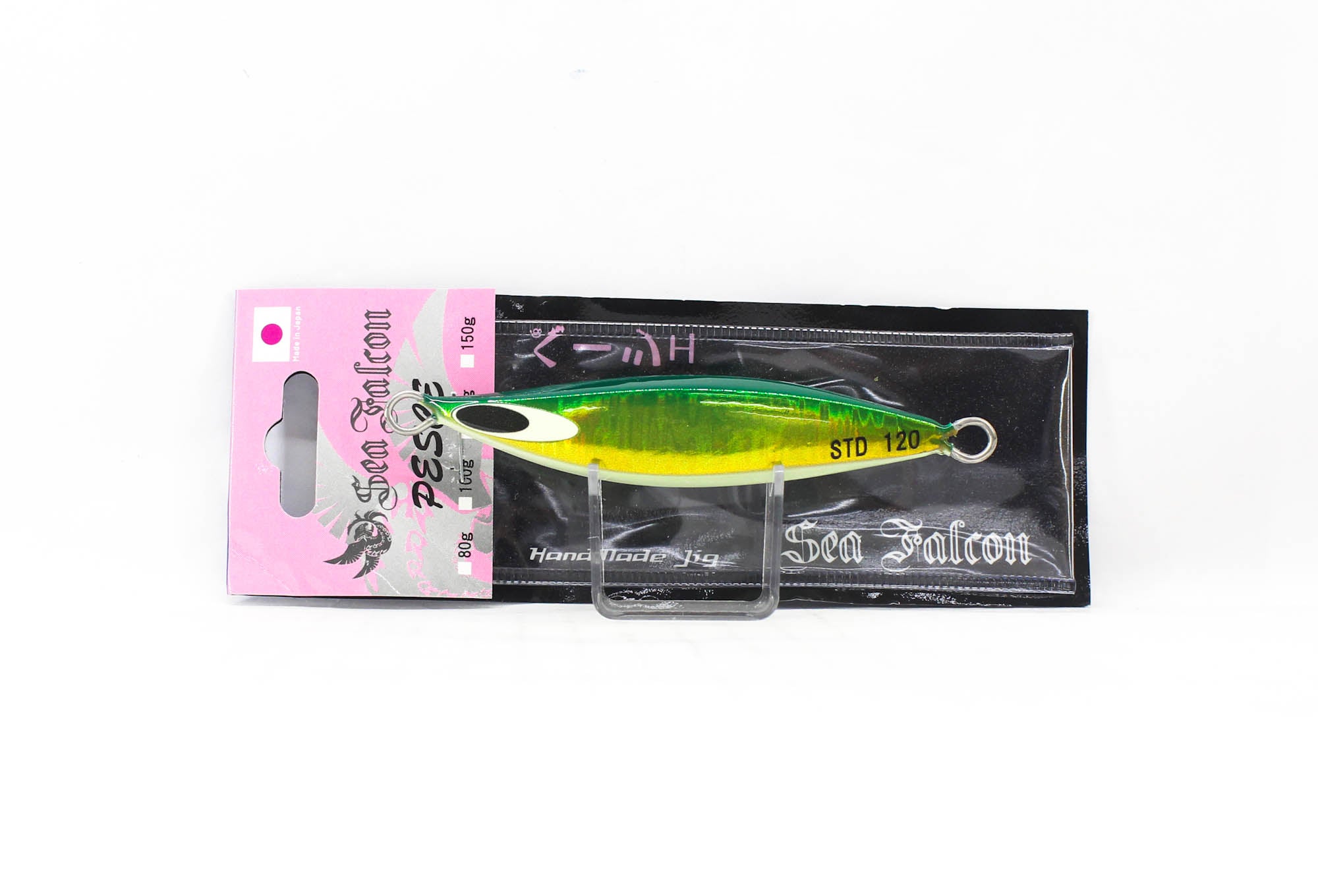 Sea Falcon Metal Jig Pesce 120 grams 01 Green Gold GB (0613)