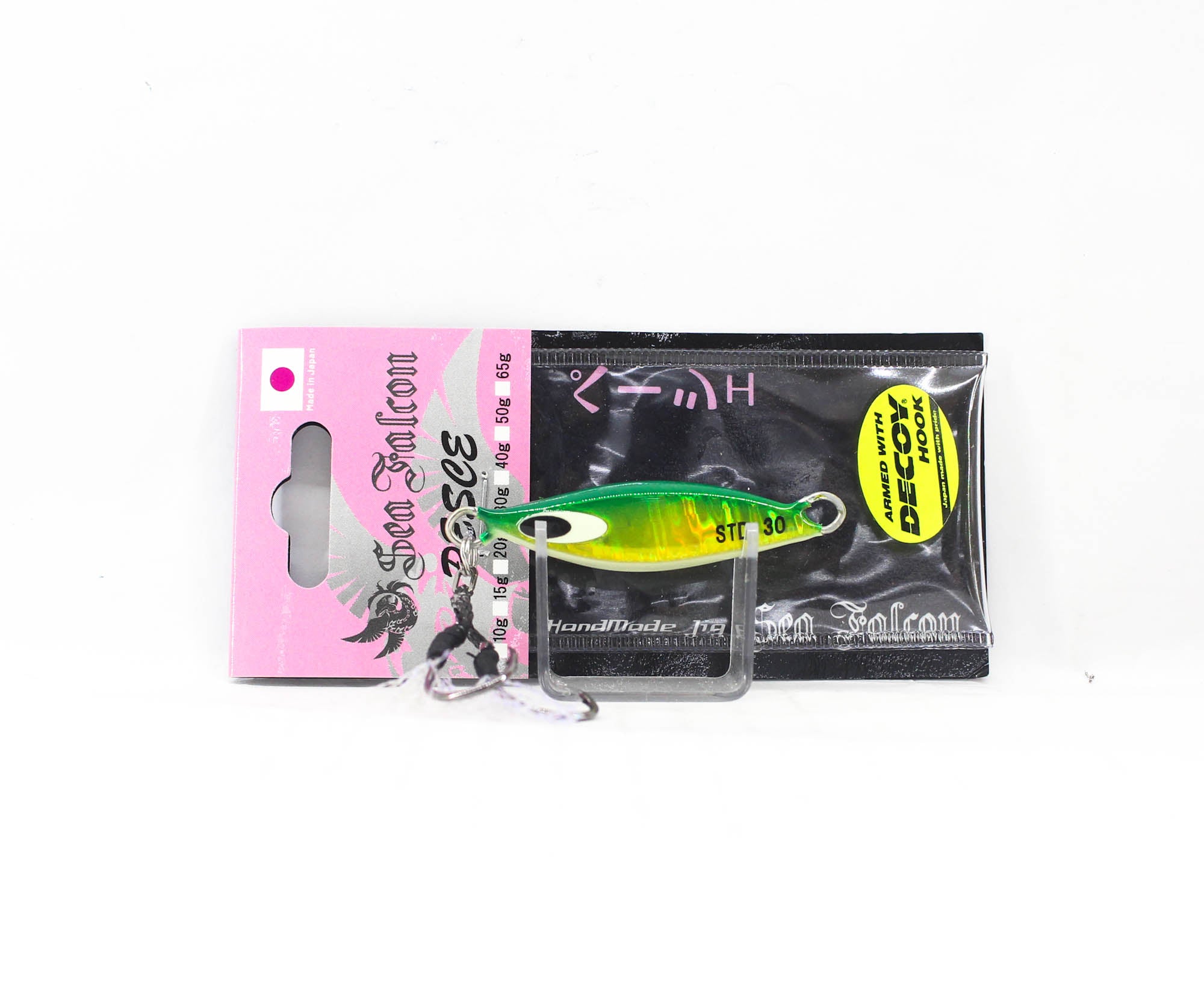 Sea Falcon Metal Jig Pesce 30 grams 01 Green Gold GB (1030)