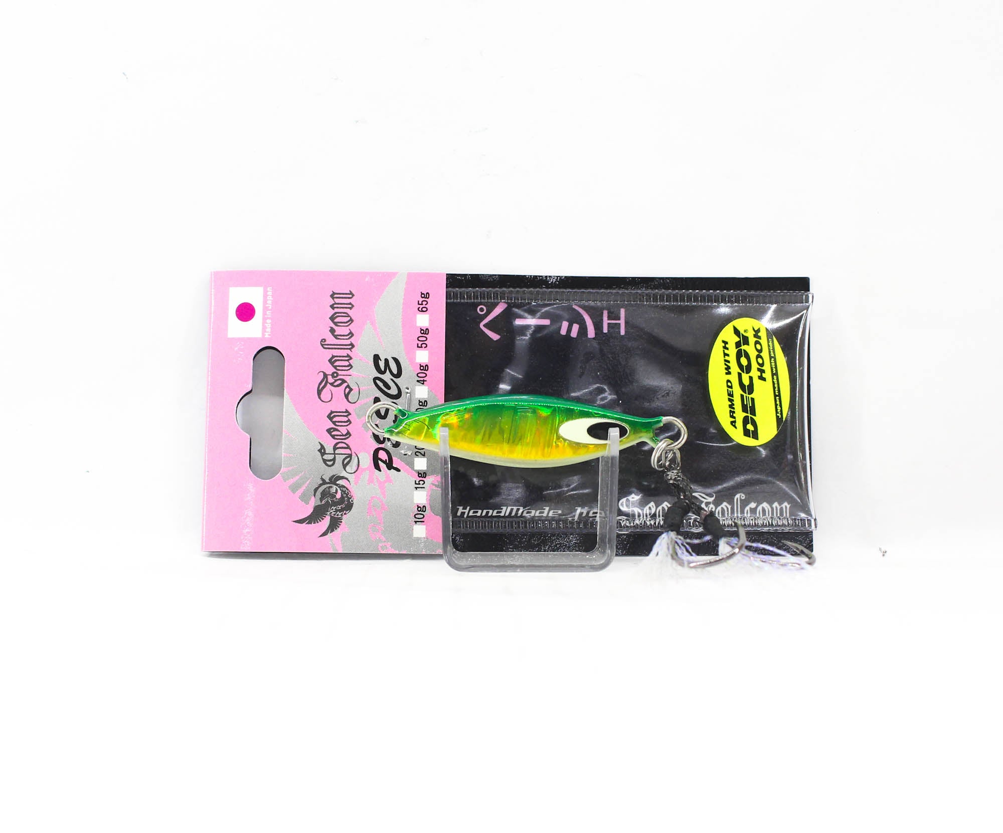 Sea Falcon Metal Jig Pesce 30 grams 01 Green Gold GB (1030)