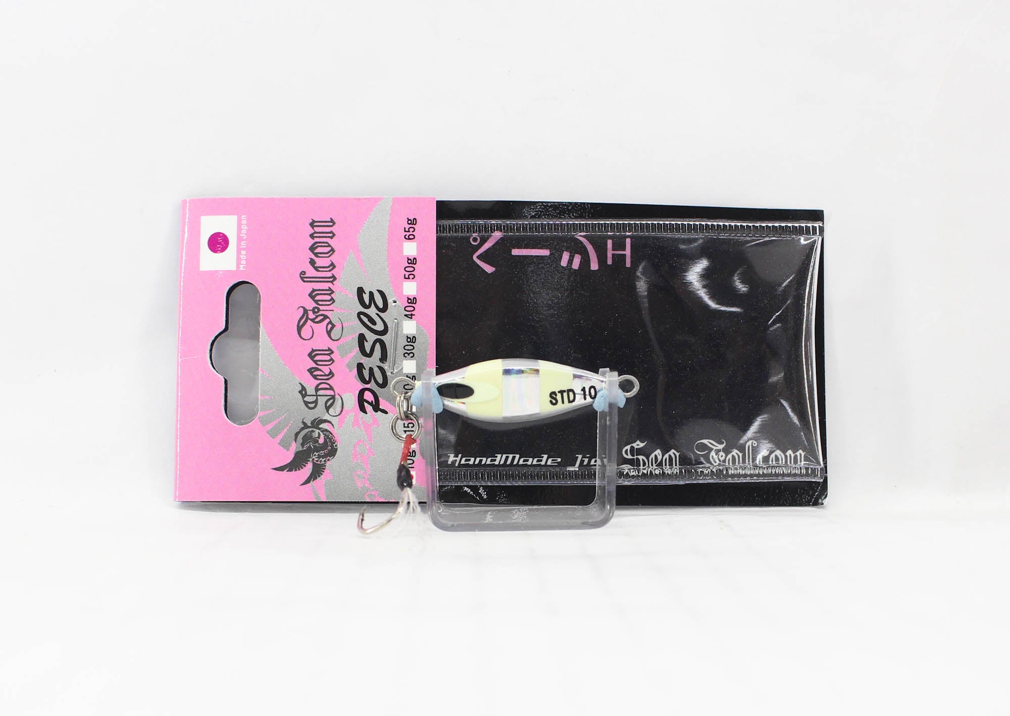 Sea Falcon Metal Jig Pesce 10 grams 04 Silver Zebra (1528)