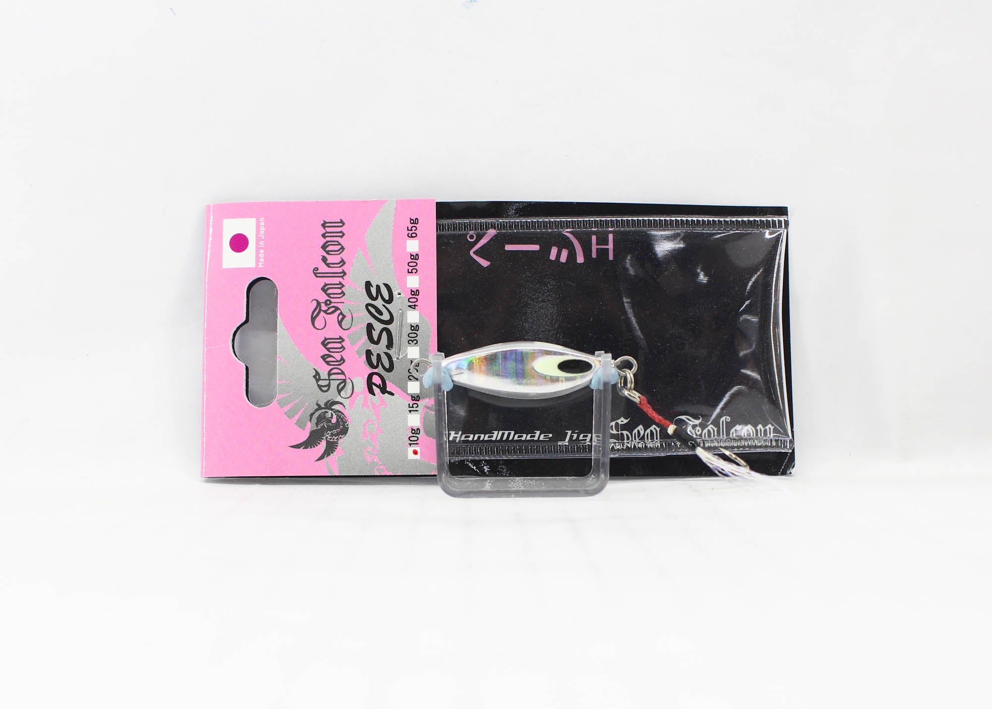 Sea Falcon Metal Jig Pesce 10 grams 04 Silver Zebra (1528)