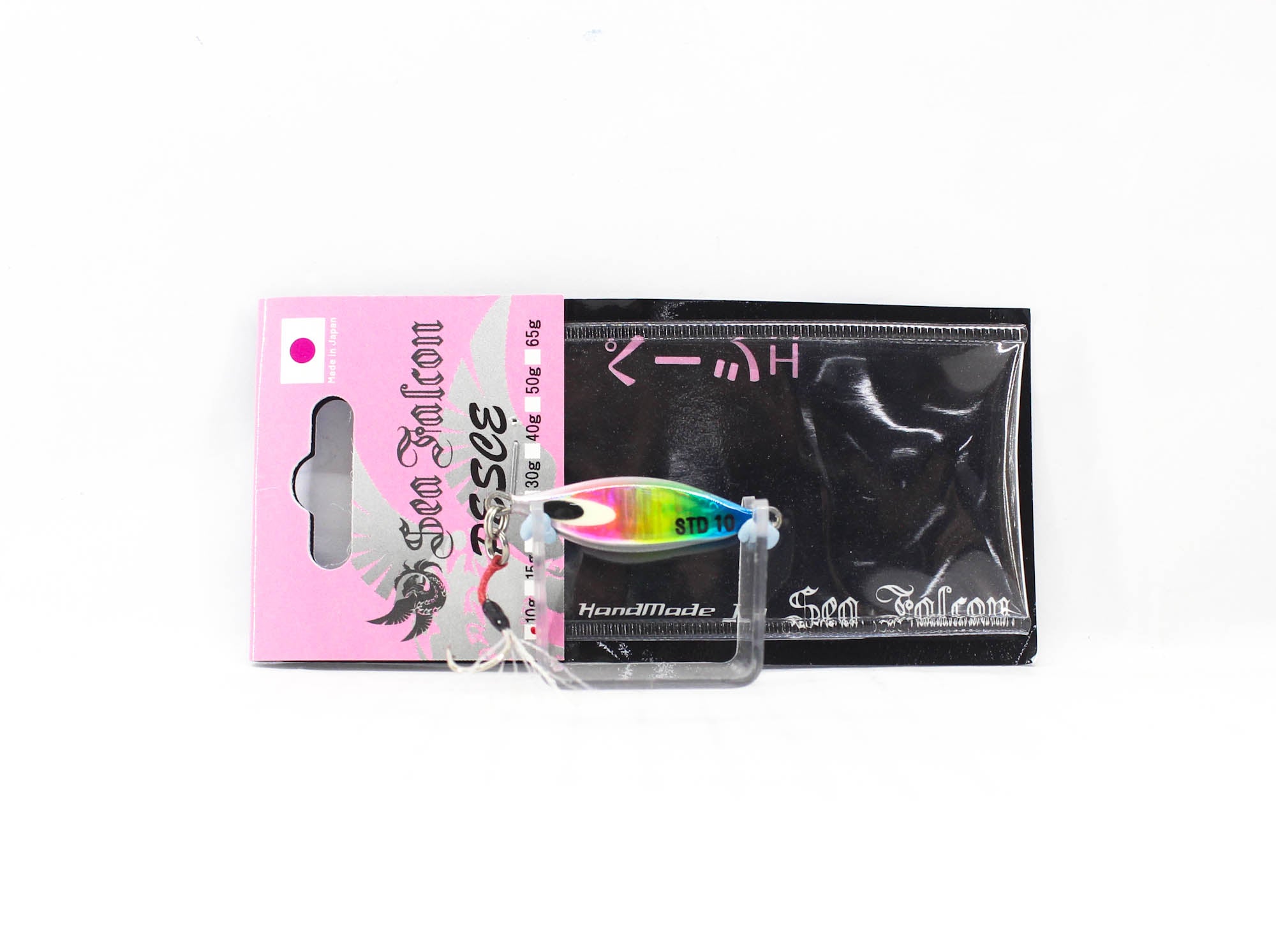 Sea Falcon Metal Jig Pesce 10 grams 10 Rainbow (1573)