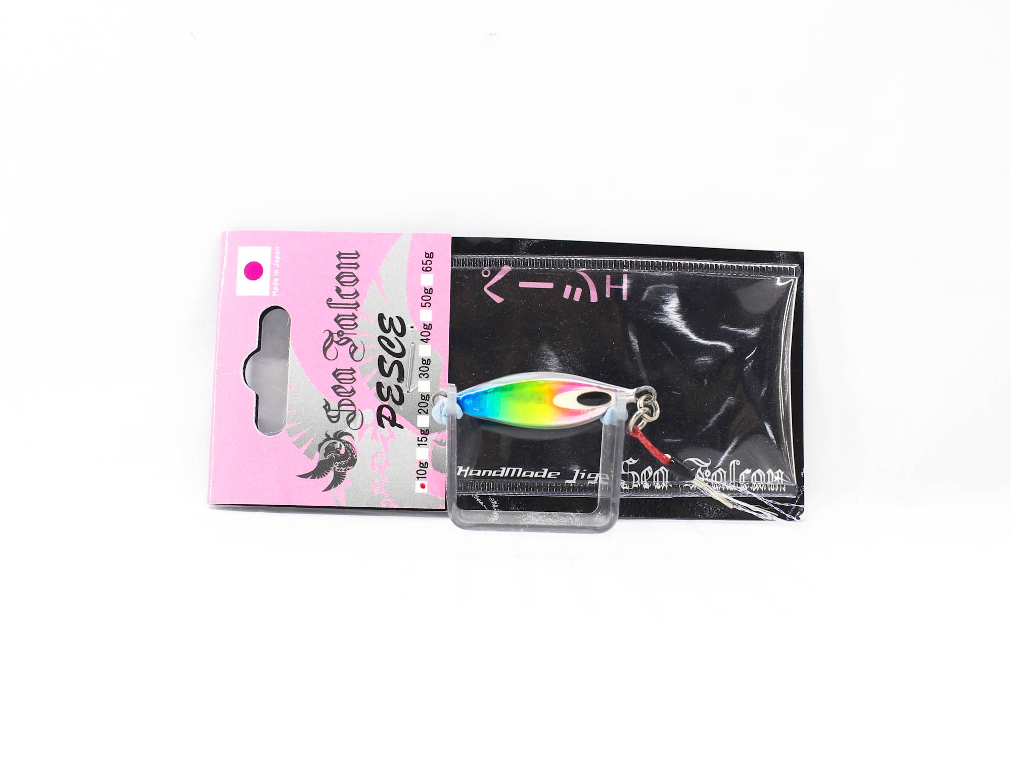 Sea Falcon Metal Jig Pesce 10 grams 10 Rainbow (1573)