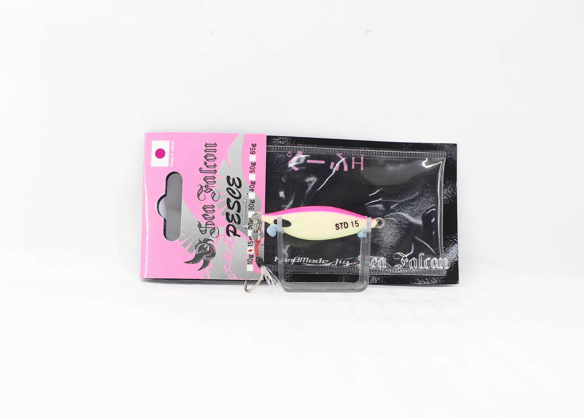 Sea Falcon Metal Jig Pesce 15 grams 11 Full Glowing Pink (1696)