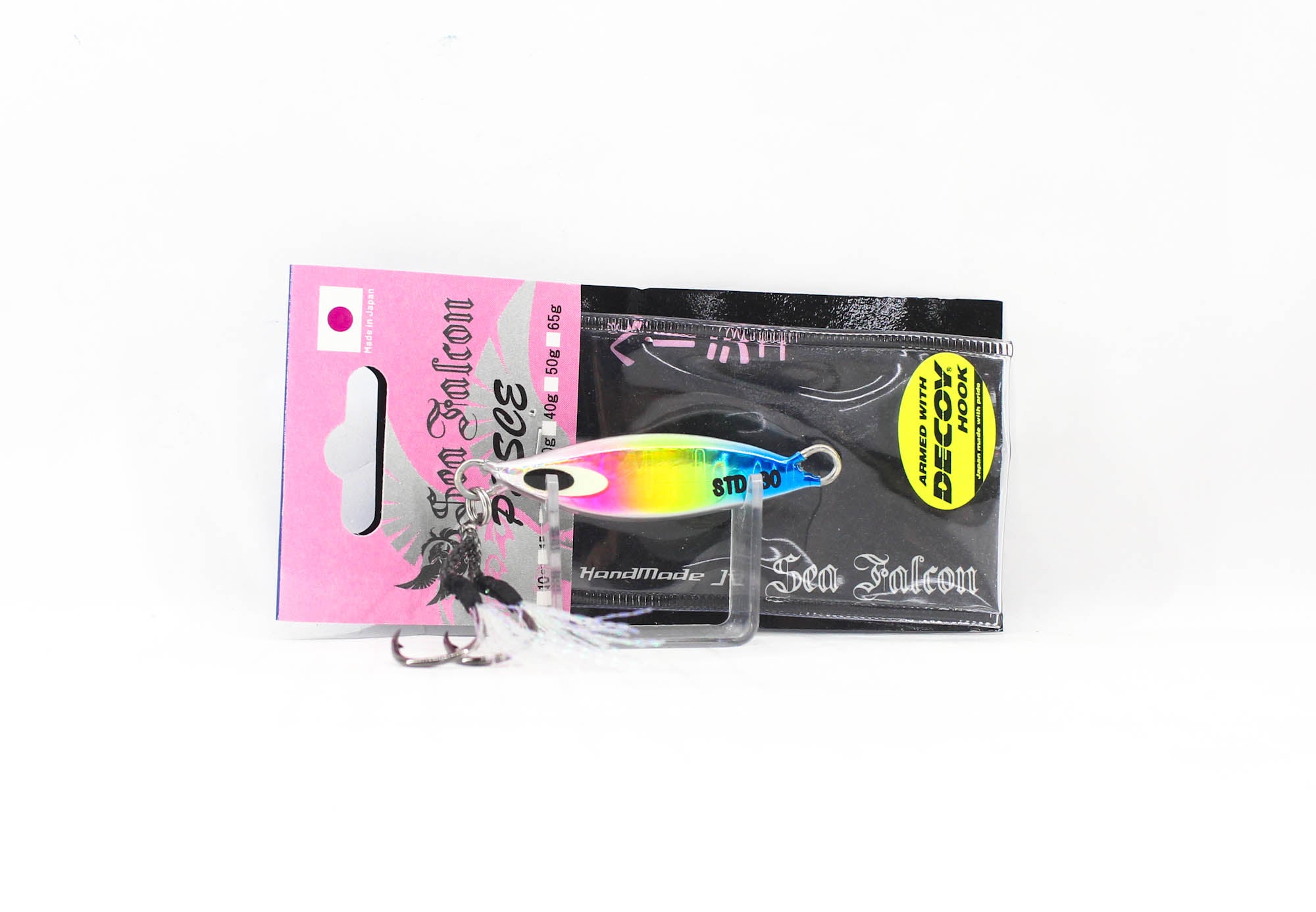 Sea Falcon Metal Jig Pesce 30 grams 10 Rainbow (1900)