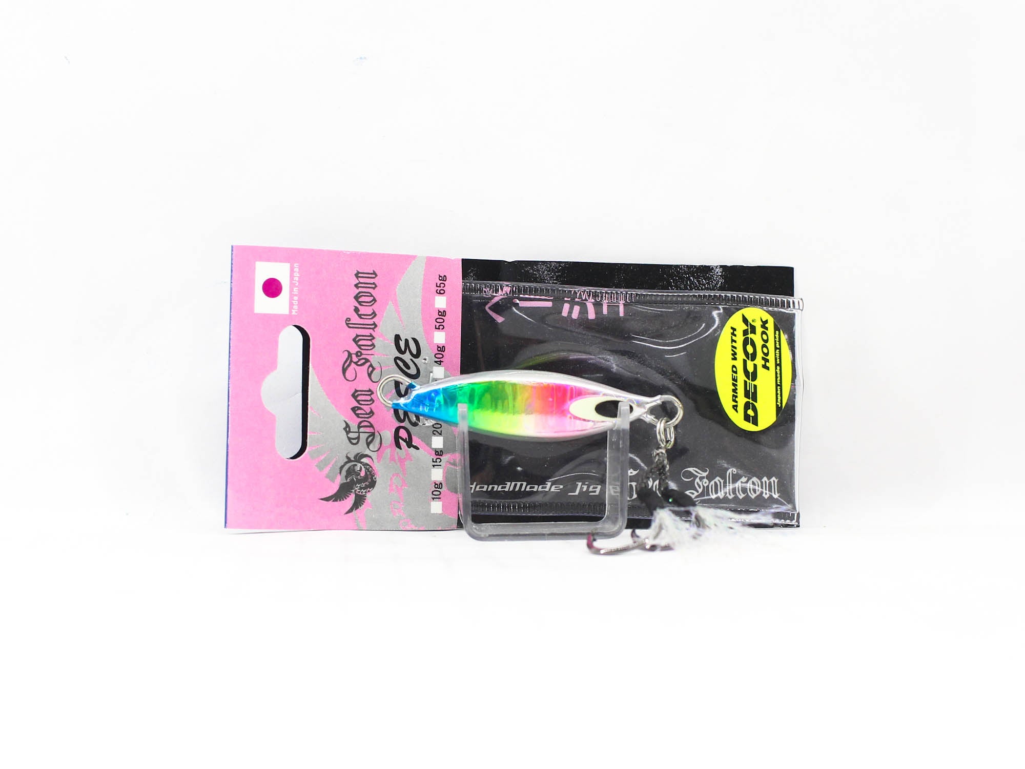Sea Falcon Metal Jig Pesce 30 grams 10 Rainbow (1900)