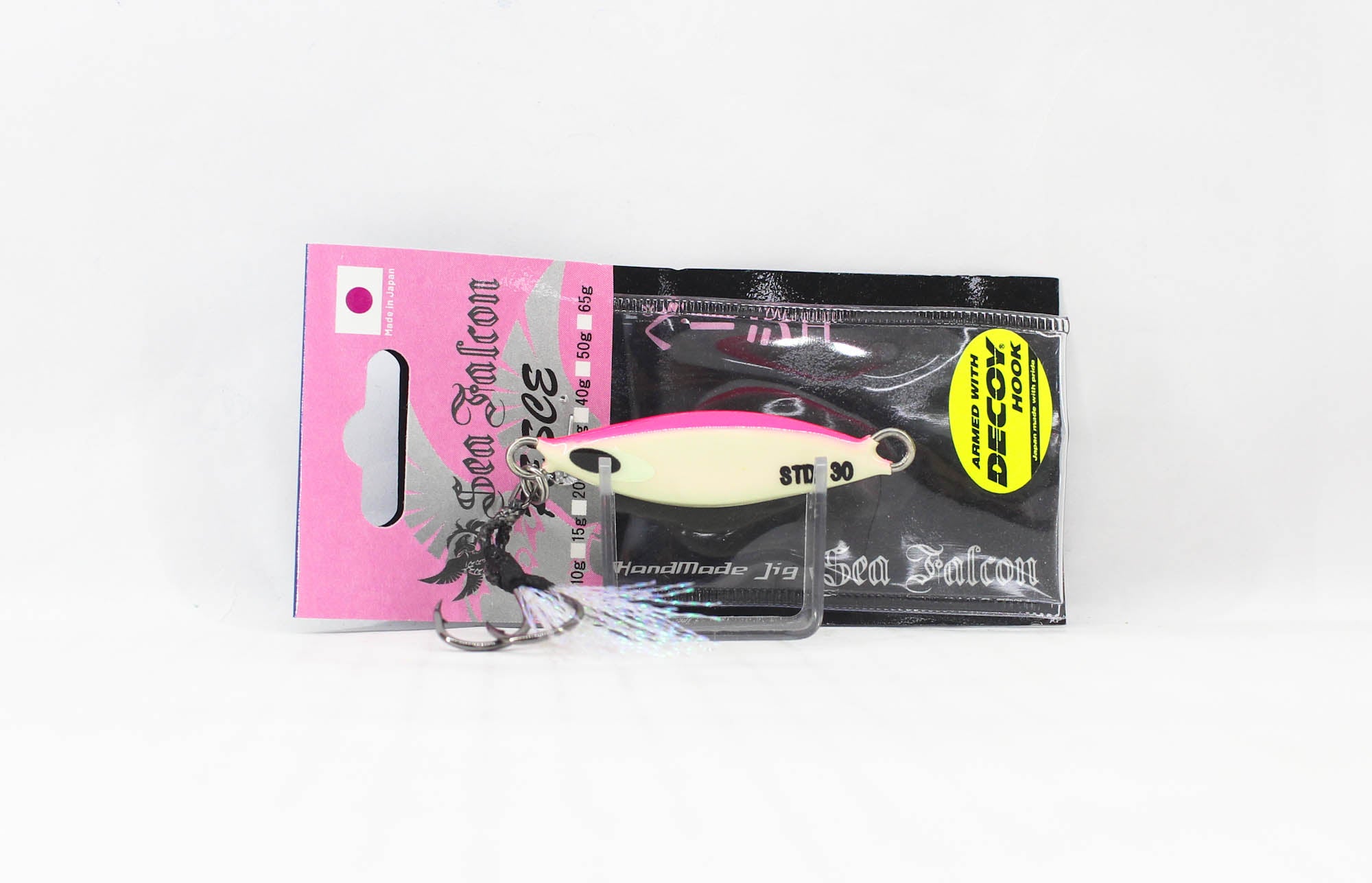 Sea Falcon Metal Jig Pesce 30 grams 11 Full Glowing Pink (1917)