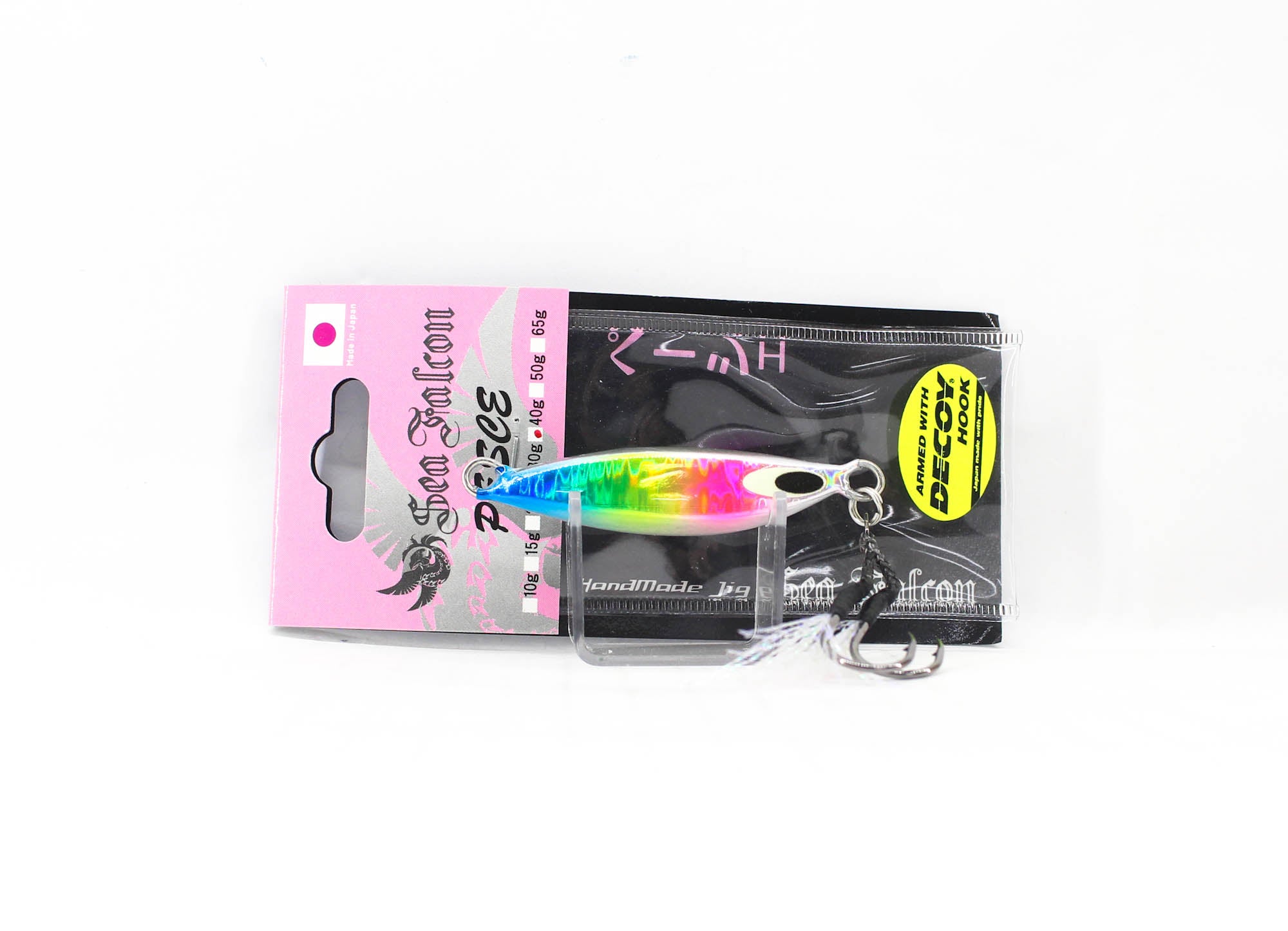 Sea Falcon Metal Jig Pesce 40 grams 10 Rainbow (2013)