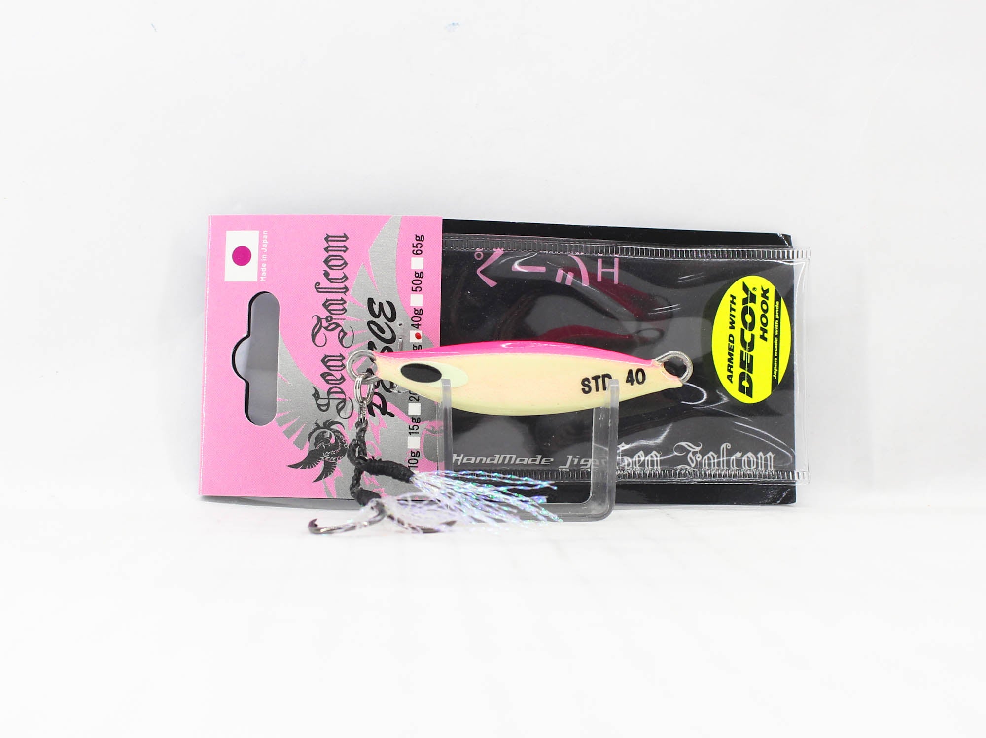 Sea Falcon Metal Jig Pesce 40 grams 11 Full Glowing Pink (2020)
