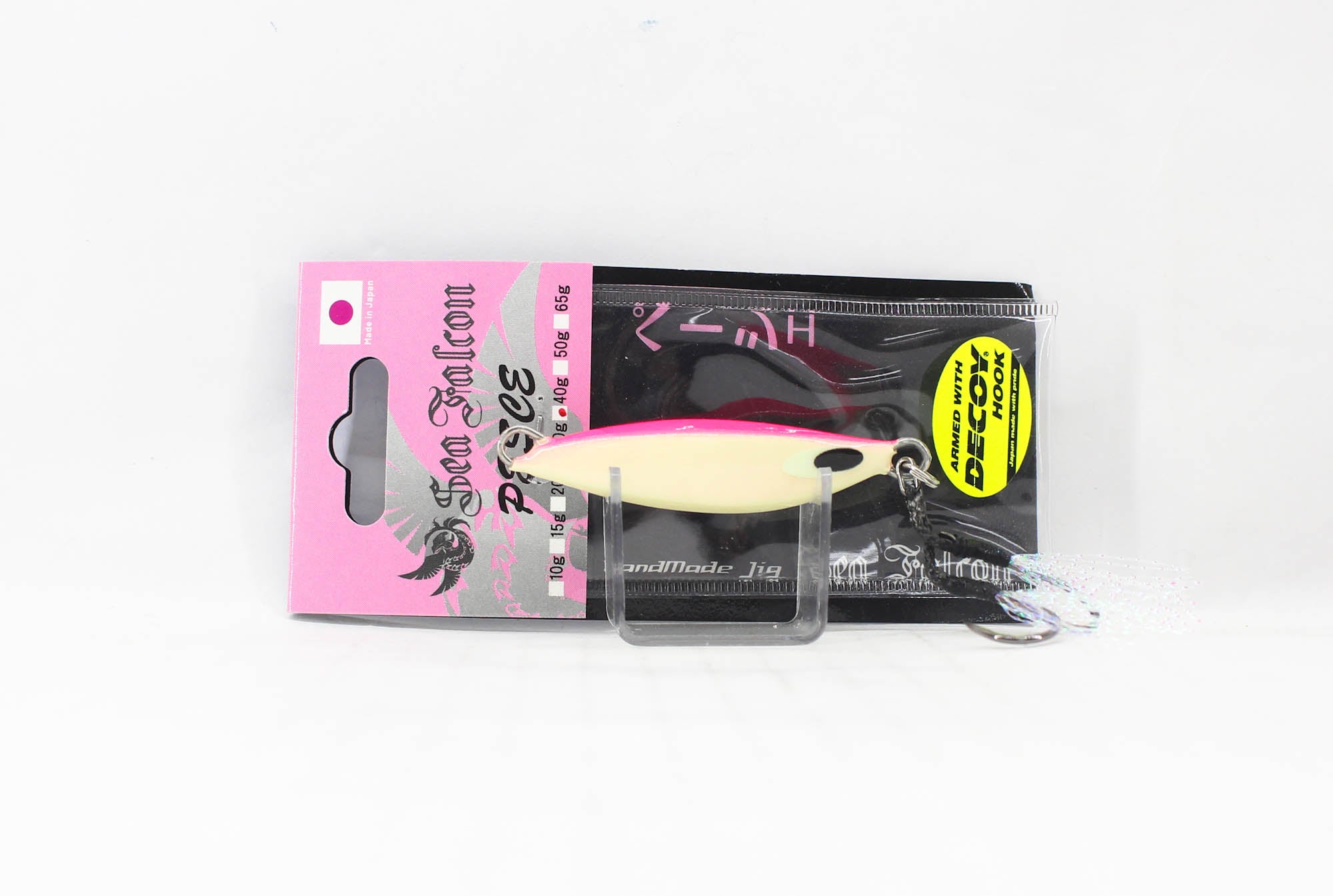 Sea Falcon Metal Jig Pesce 40 grams 11 Full Glowing Pink (2020)