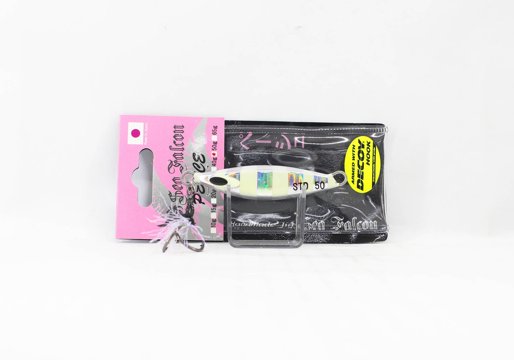 Sea Falcon Metal Jig Pesce 50 grams 04 Silver Zebra (2075)