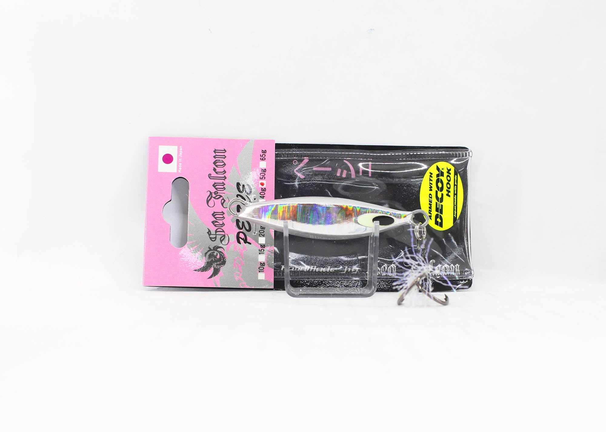 Sea Falcon Metal Jig Pesce 50 grams 04 Silver Zebra (2075)
