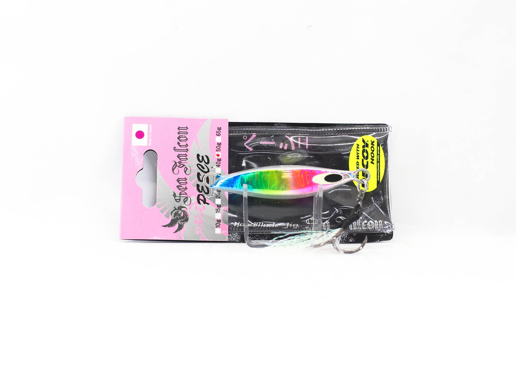 Sea Falcon Metal Jig Pesce 50 grams 10 Rainbow (2129)