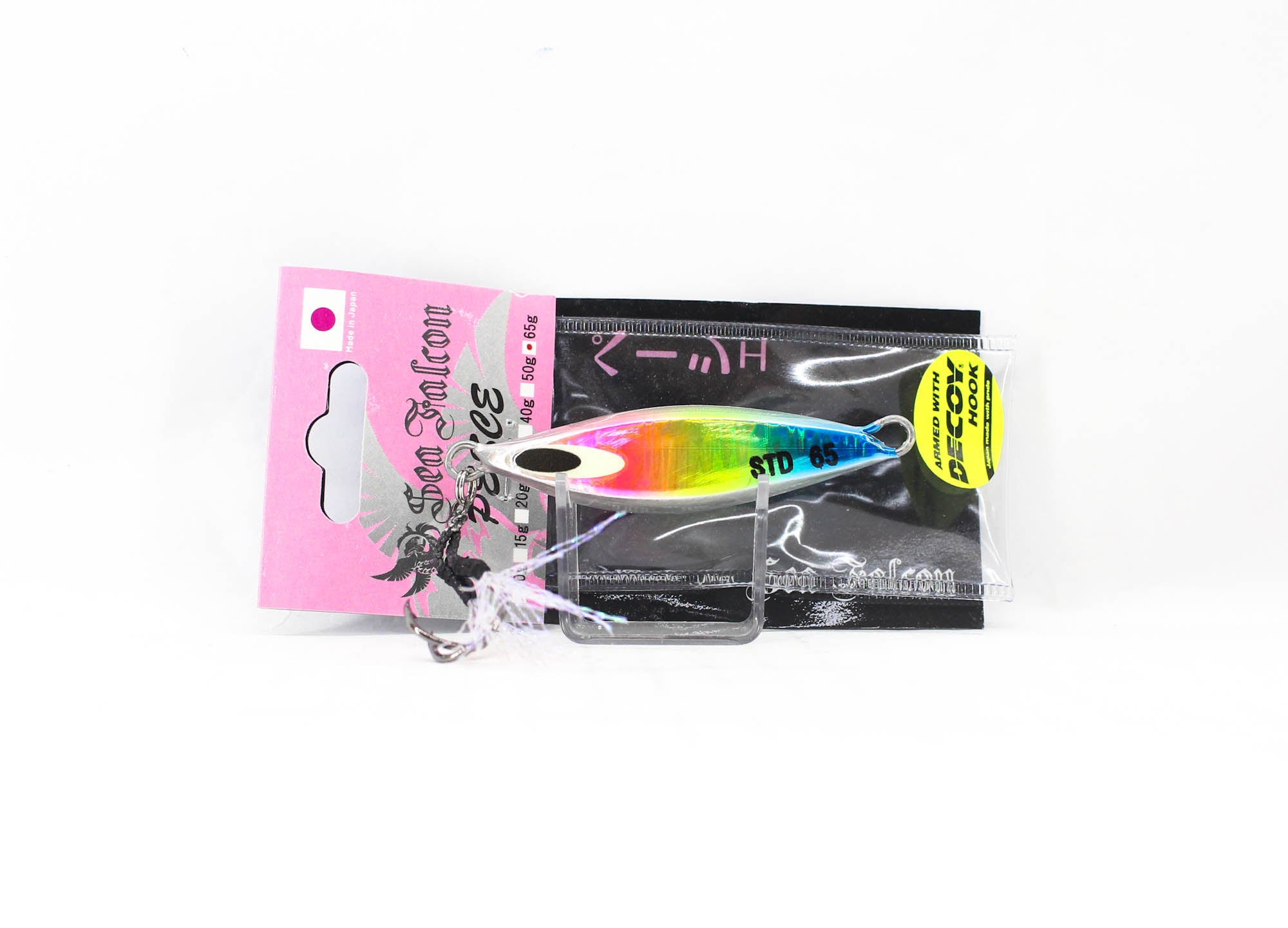 Sea Falcon Metal Jig Pesce 65 grams 10 Rainbow (2235)