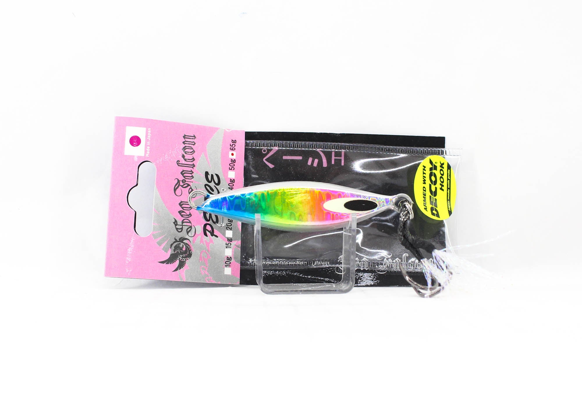 Sea Falcon Metal Jig Pesce 65 grams 10 Rainbow (2235)