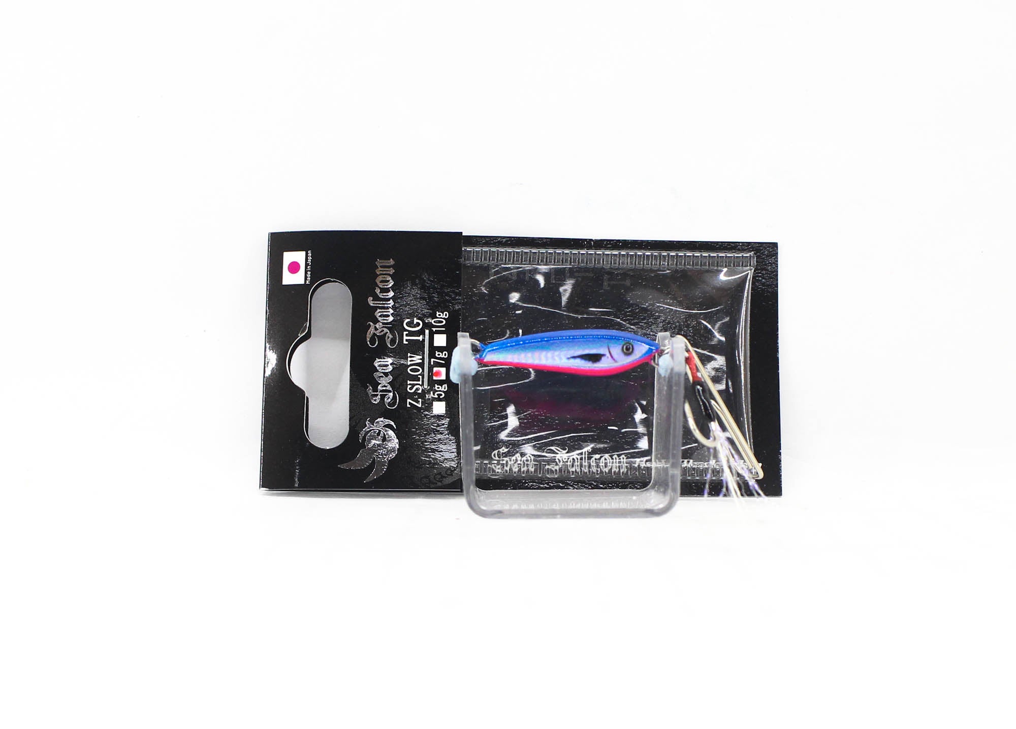 Sea Falcon Metal Jig Z Slow TG Tungsten 7 grams 02 Blue Pink