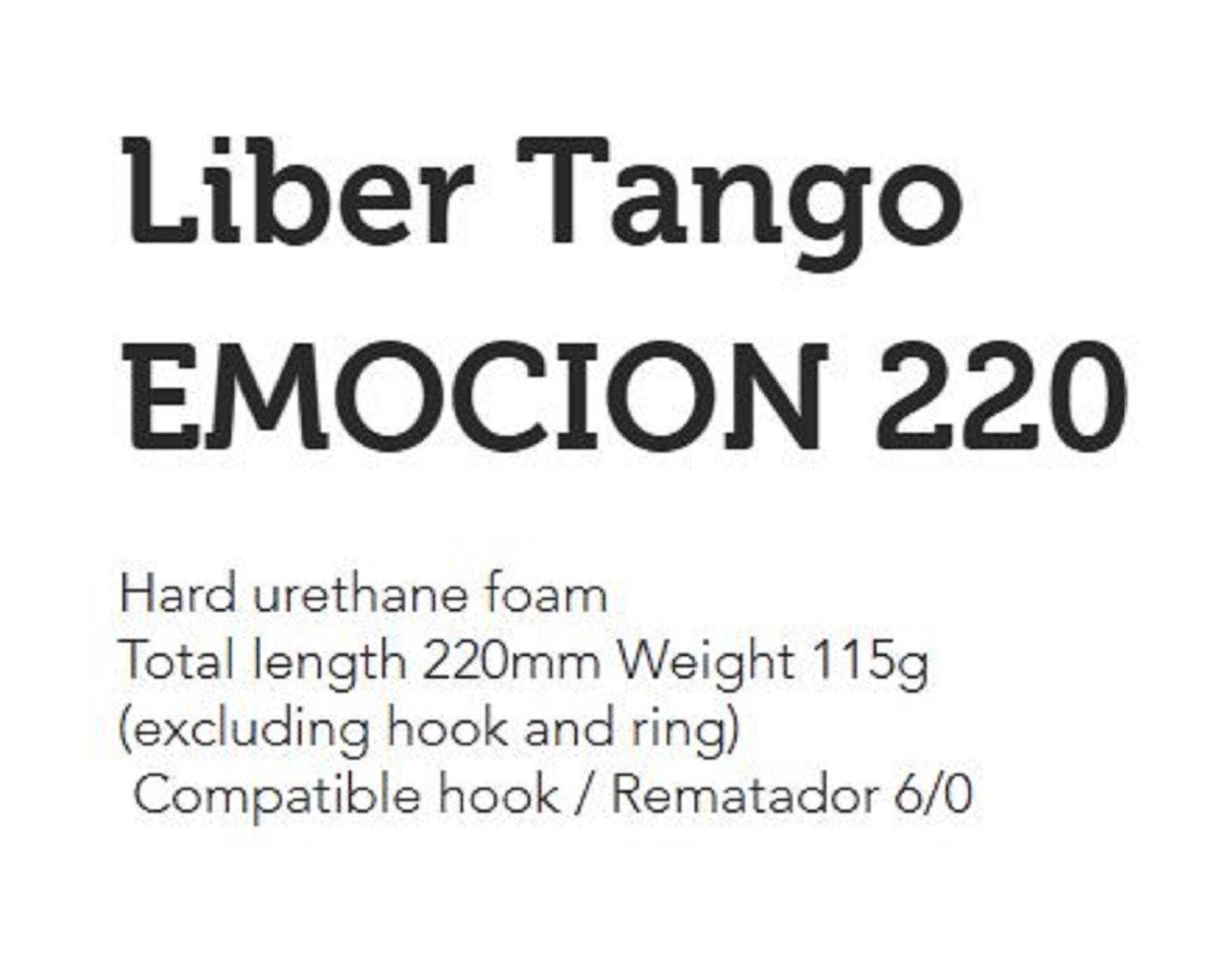 Fish Trippers Village Liber Tango 220mm 115 grams Floating Lure 09 (7572)