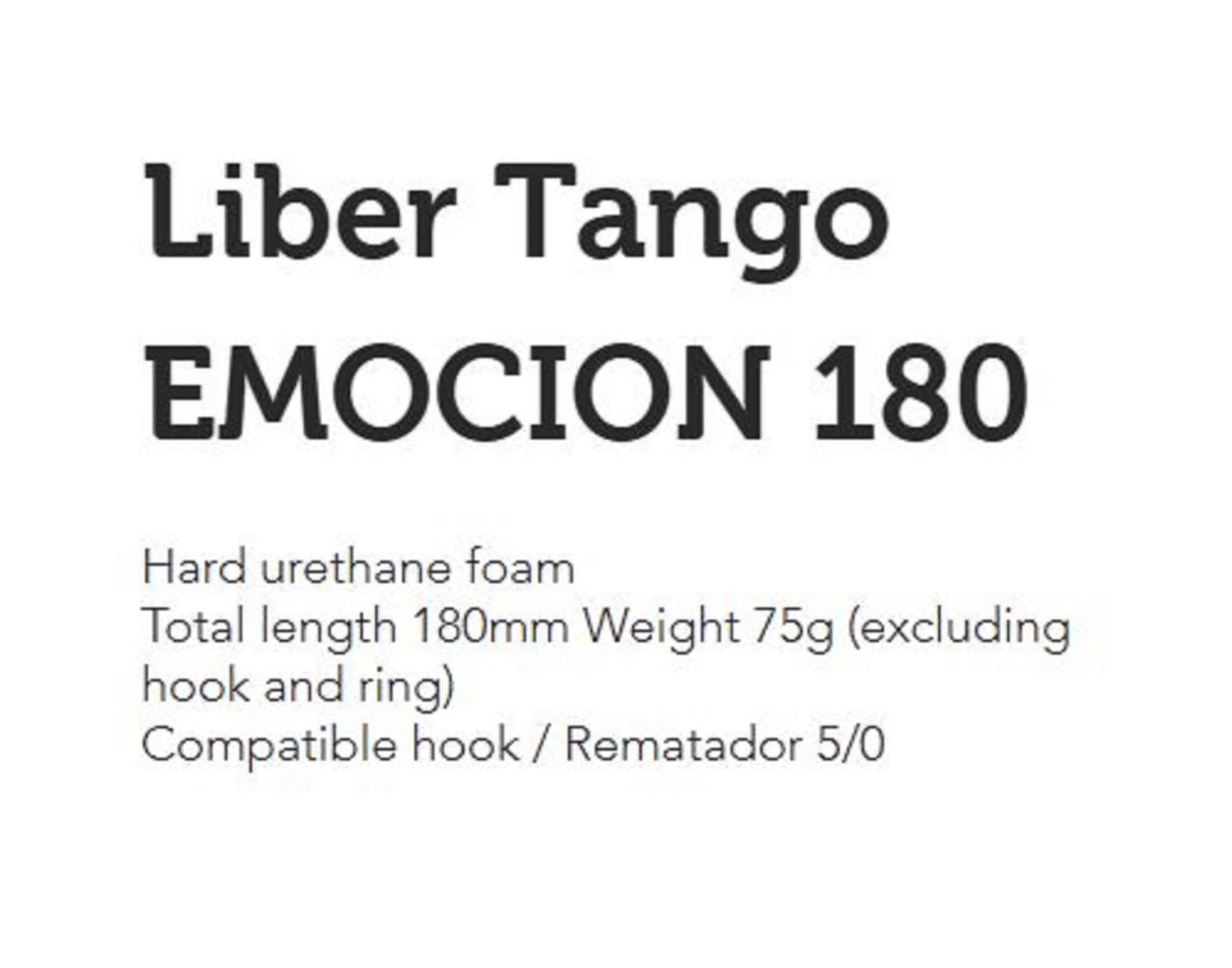 Fish Trippers Village Liber Tango 180mm 75 grams Floating Lure 22 (1609)