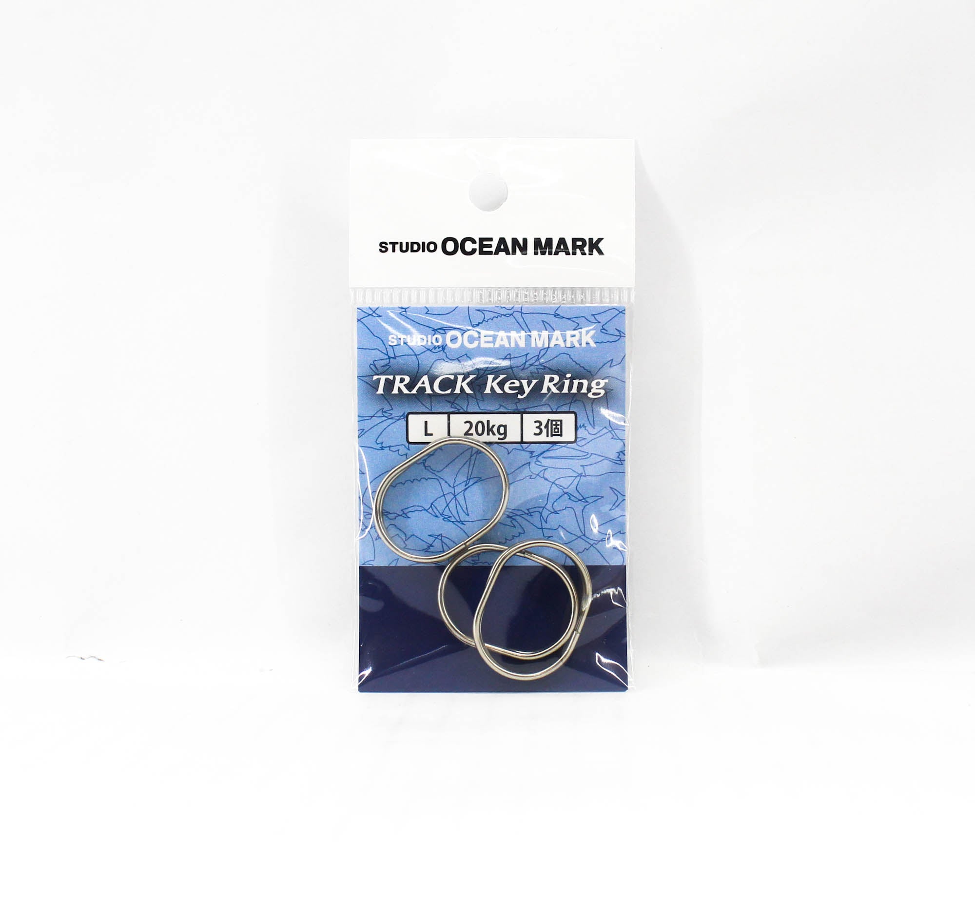 Studio Ocean Mark Track Keyring T-KR 3/pack Size L (7290)