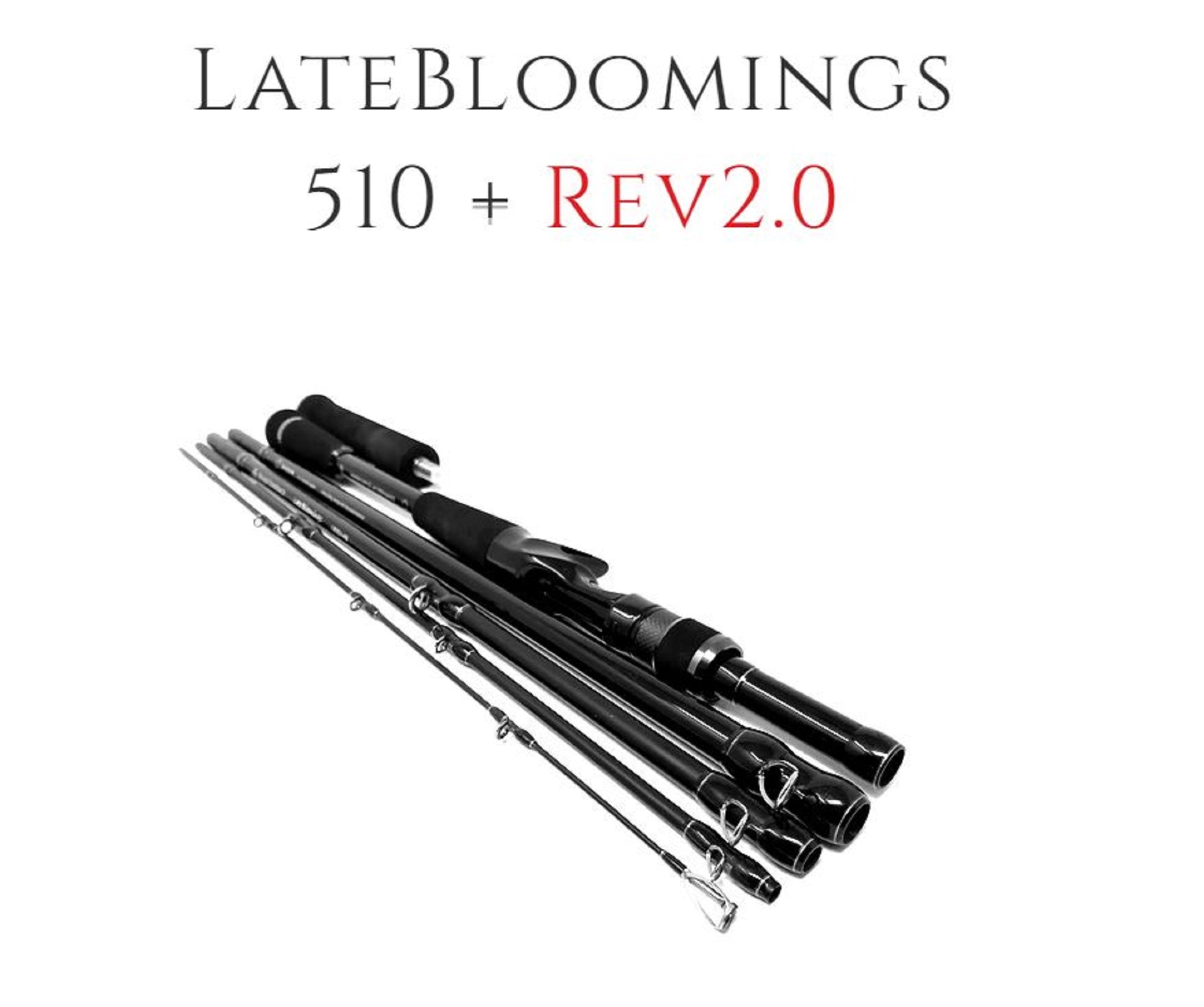Transcendence Rod Baitcast Late Bloomings 510+ 5.1-7.7ft (1058)