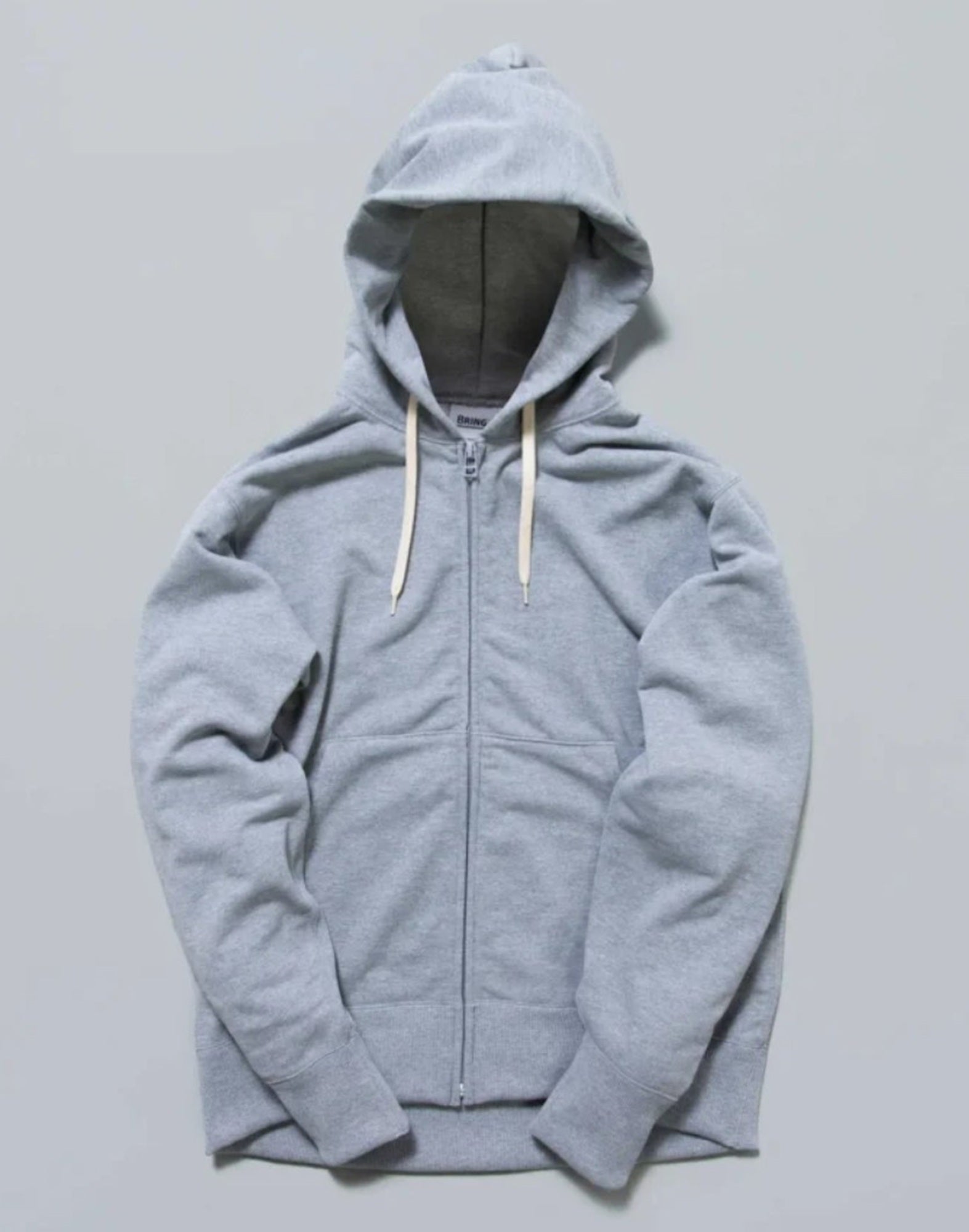 Truth Hoodie Dry Cotton Sweat Fullzip 2026 Grey Size L (4615)