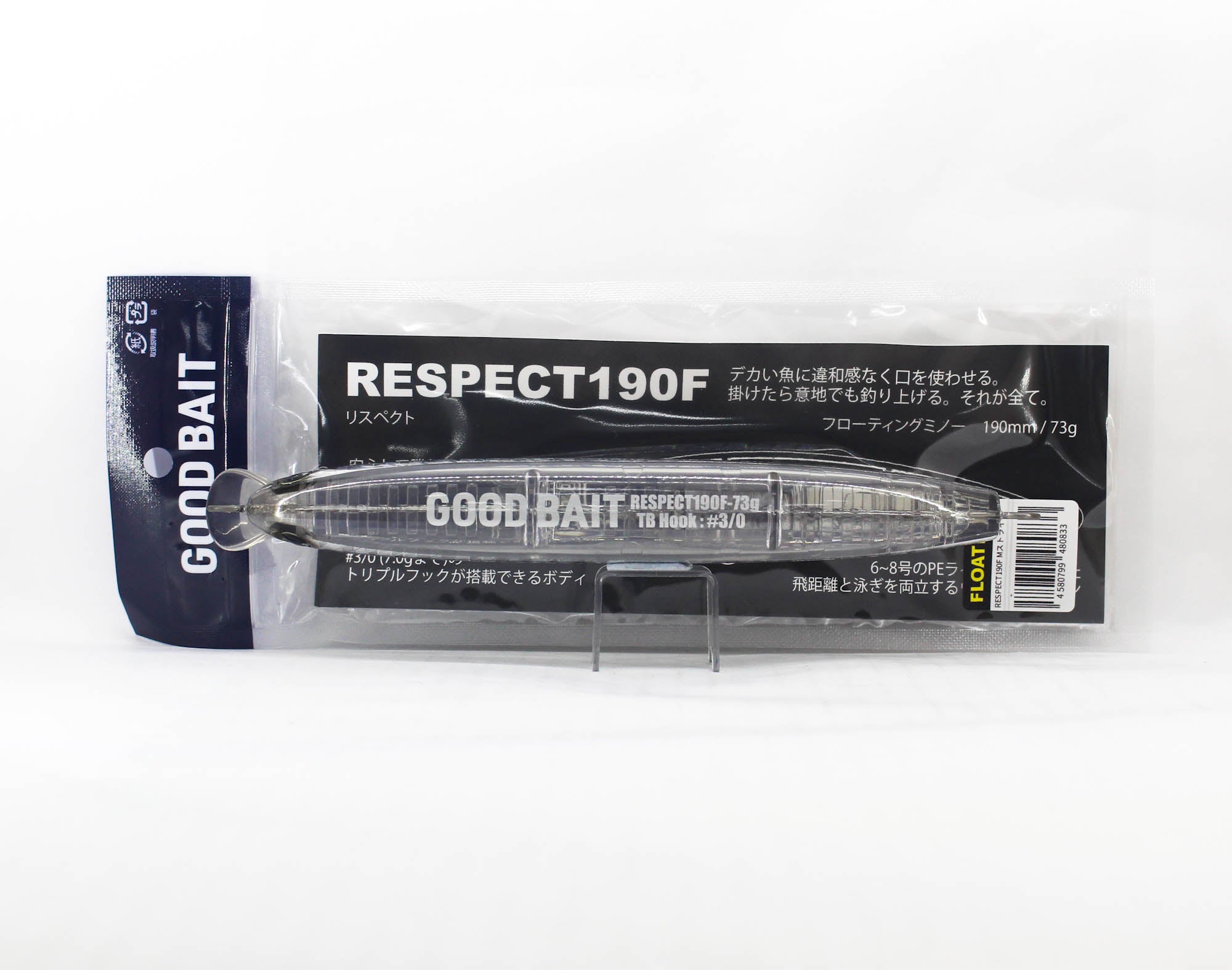 Good Bait Respect 190F 190mm 73 grams Floating Lure Micro Stripe (0833)