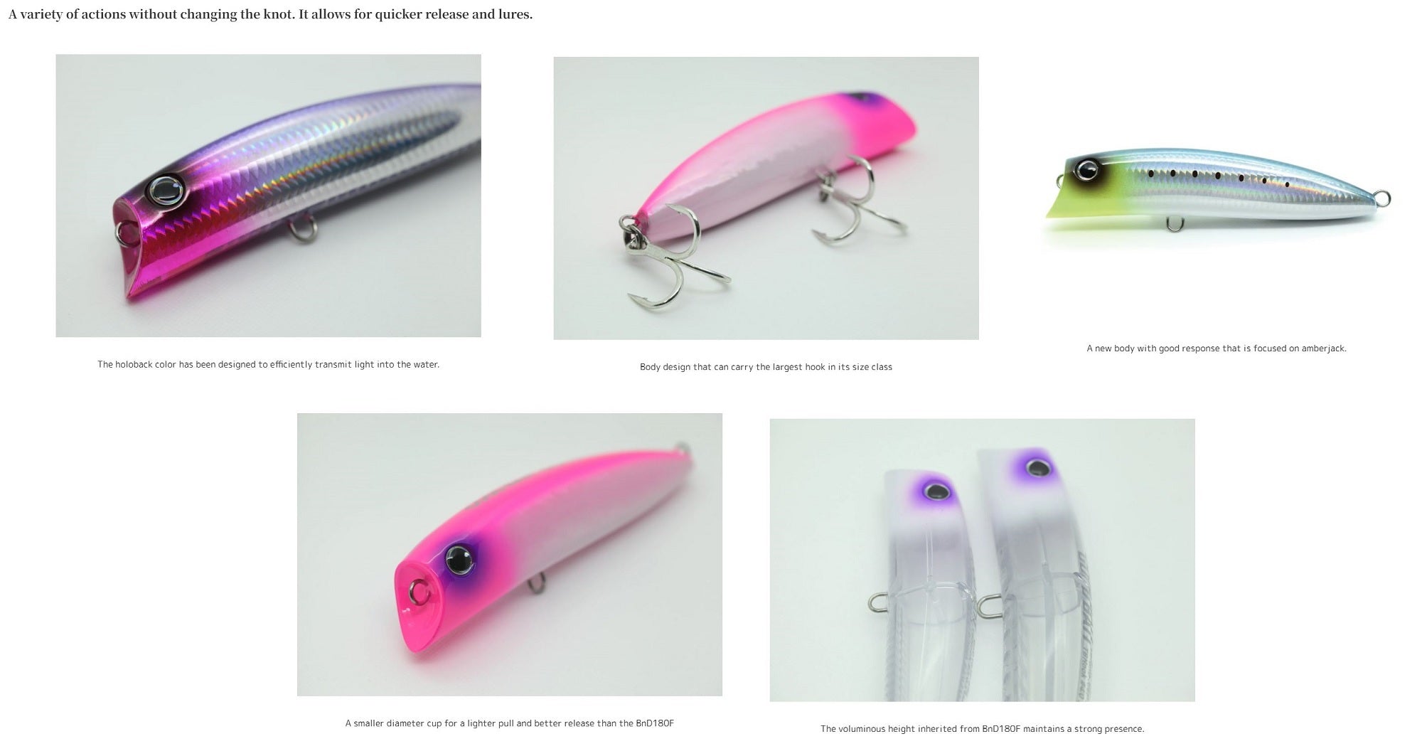 Good Bait BnD 163F 163 mm 68 grams Floating Lure Iwashi Lime (1281)