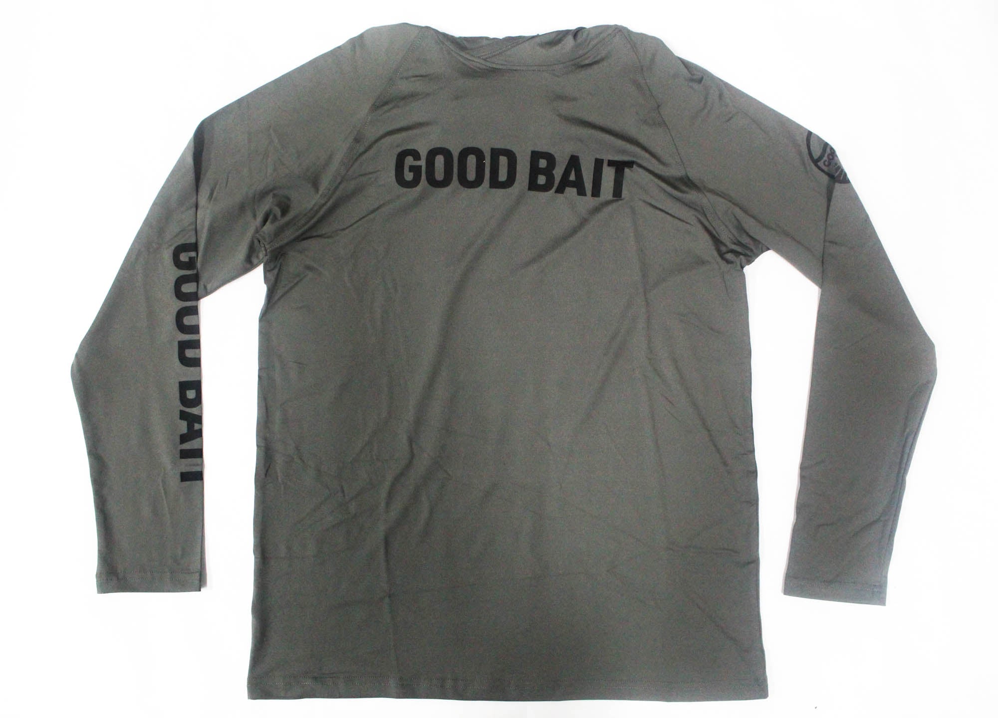 Good Bait Sunguard Hoodie Earth Gray Size L (1618)