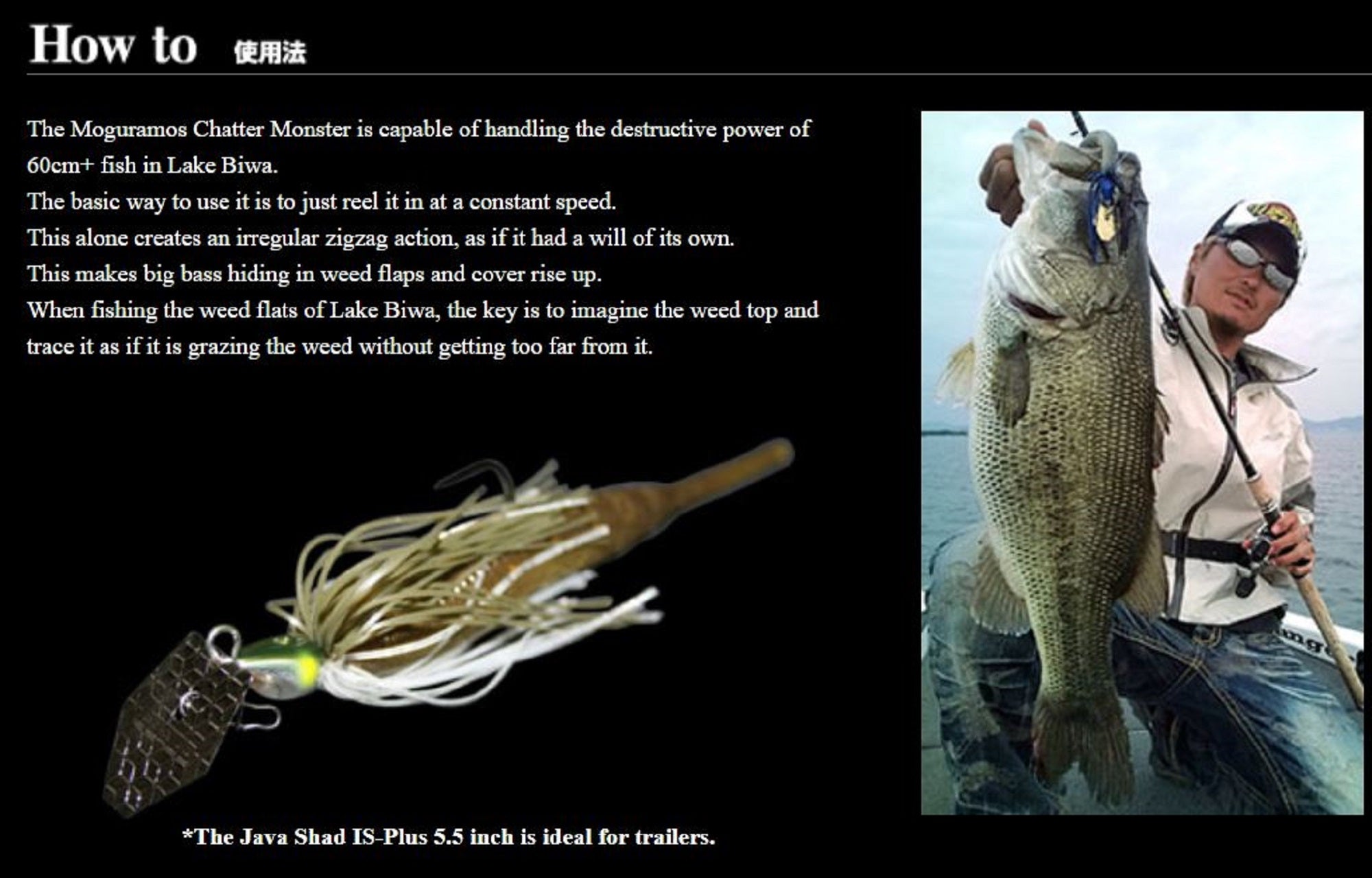 Imakatsu Mogulla Moth Monster Jig 1/4 oz MS-106 (3175)