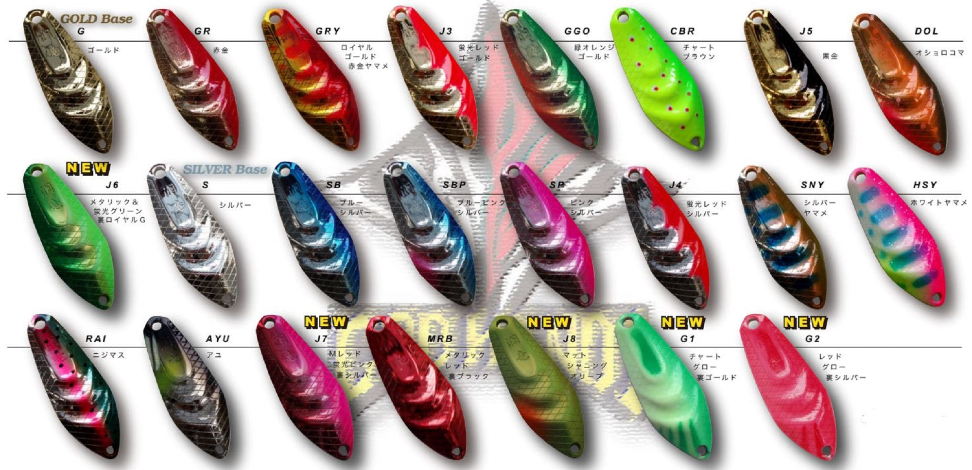 God Hands Mountain Stream Dragon Ripples 5 grams Sinking Lure HSY (3154)