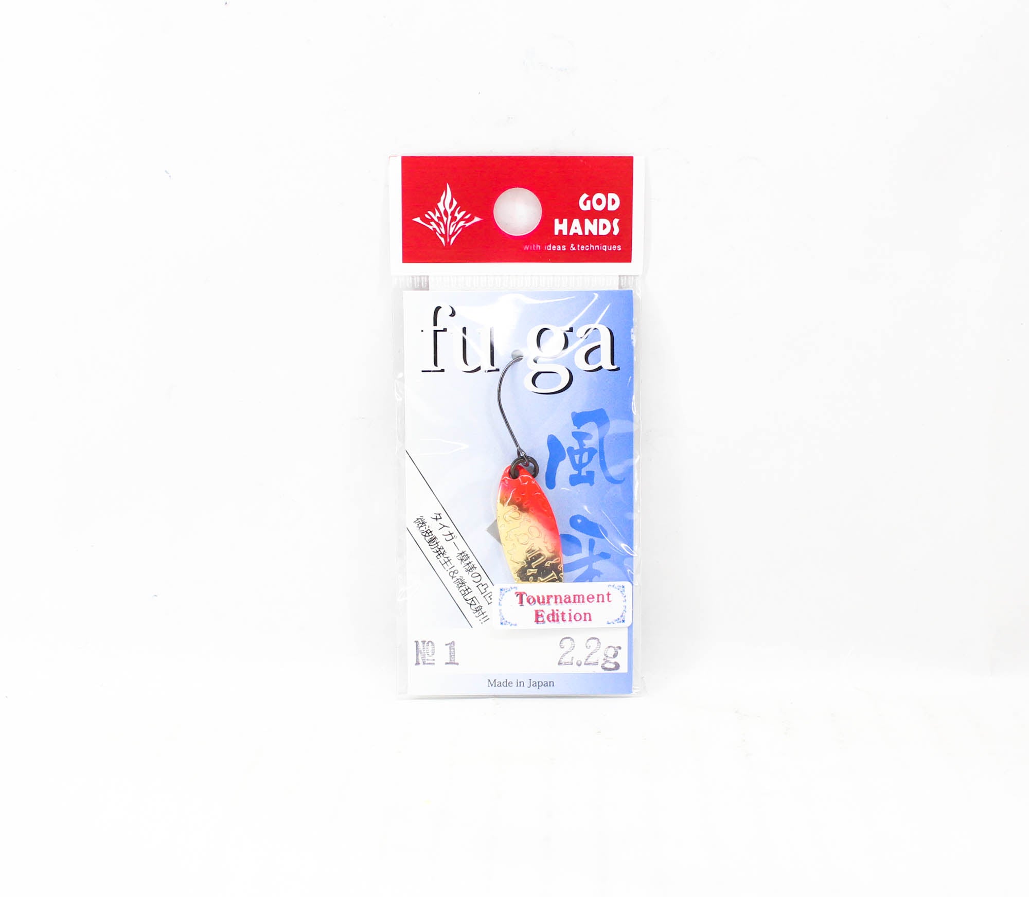 God Hands Fuga Tournament EDT 2.2 grams Sinking Lure 01 (3900)