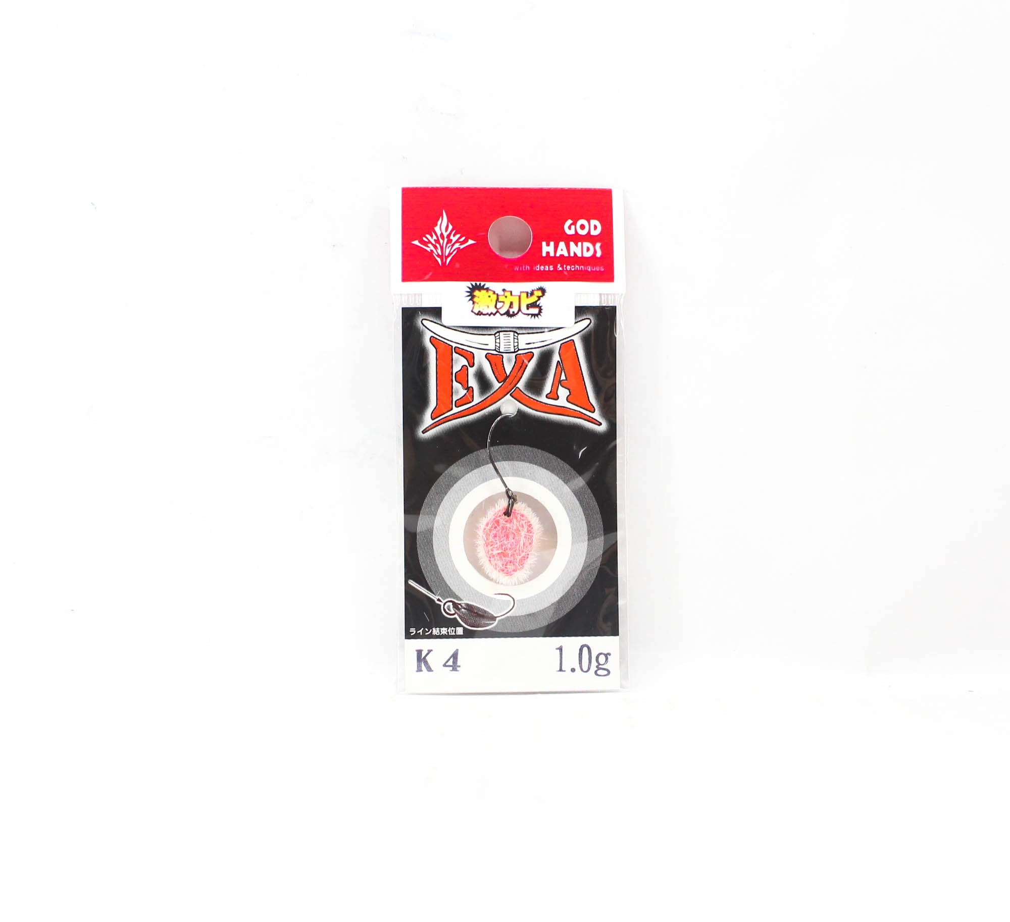 God Hands Violent Hair Swimming EXA 1.0 grams Sinking Lure K4 (4471)