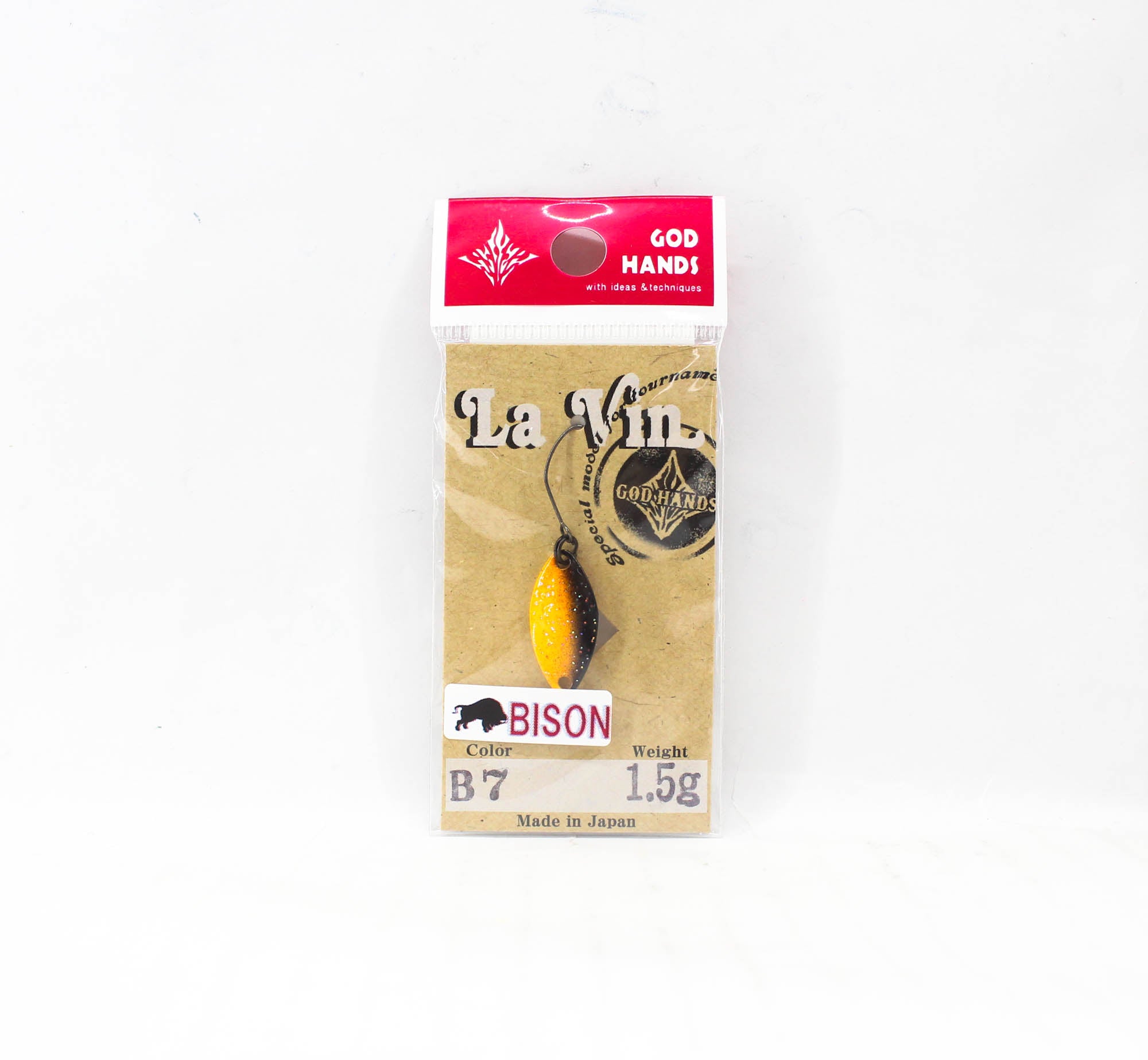 God Hands Lavin Bison 1.5 grams Sinking Lure B7 (7427)