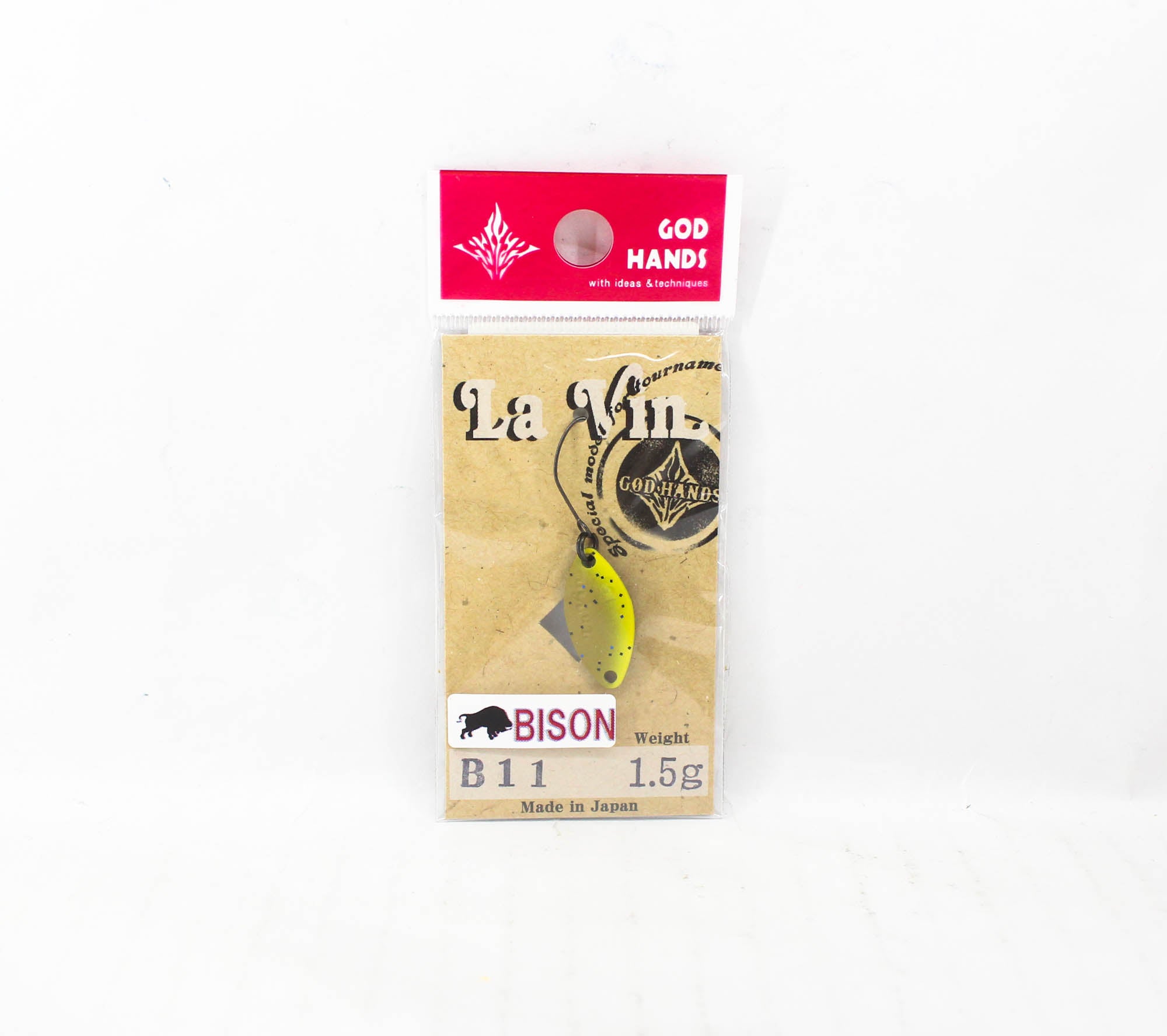 God Hands Lavin Bison 1.5 grams Sinking Lure B11 (7465)