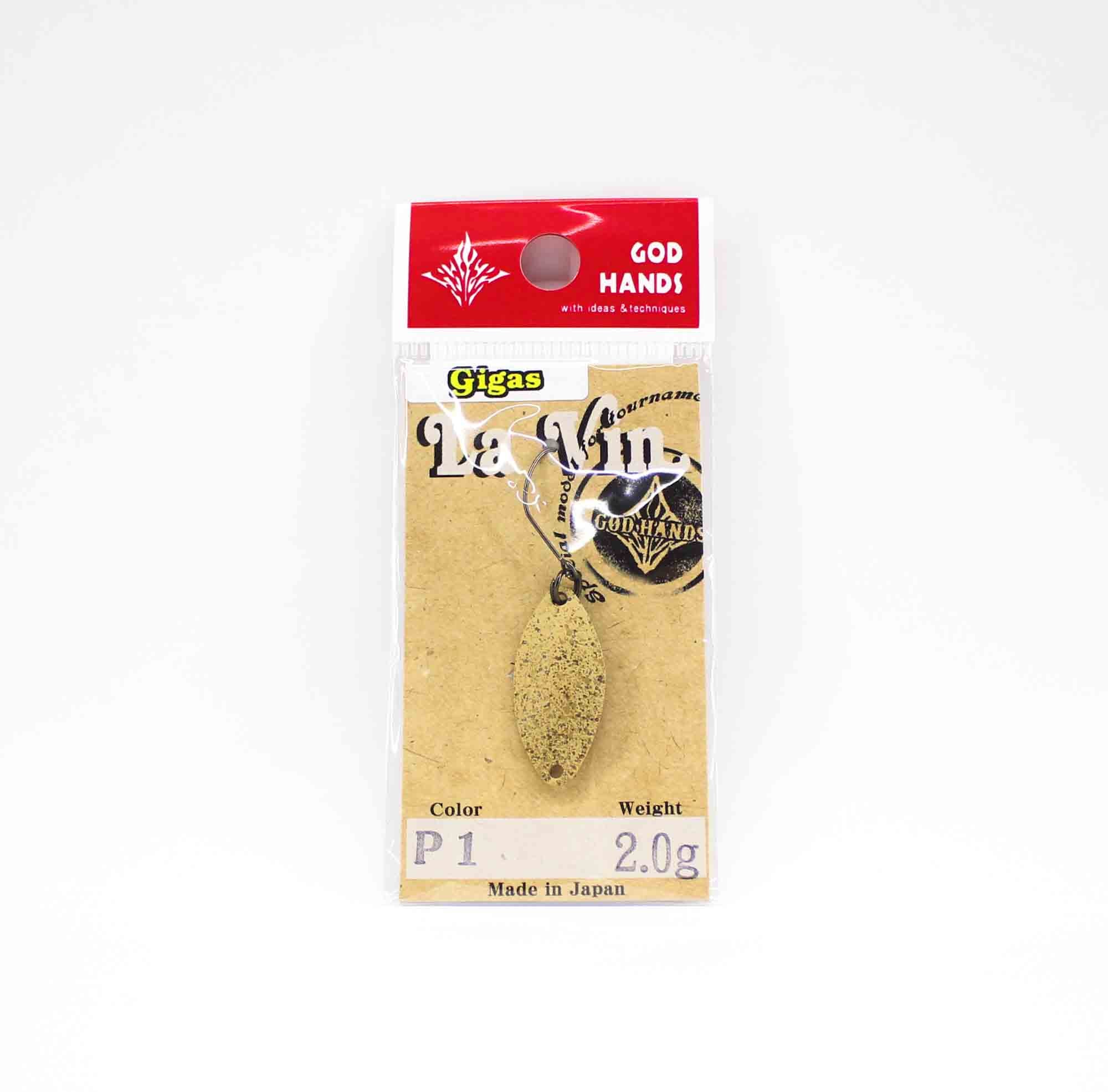 God Hands Gigas Lavin 2.0 grams Sinking Lure P1 (1394)