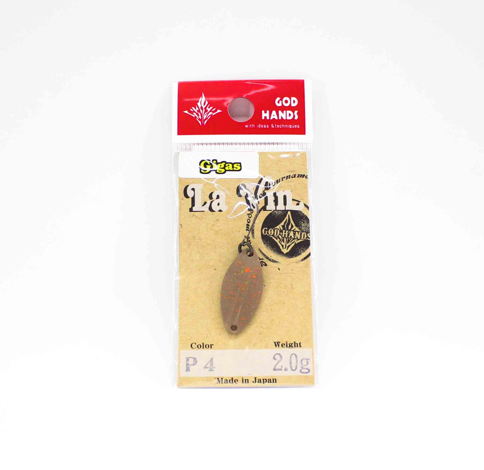 God Hands Gigas Lavin 2.0 grams Sinking Lure P4 (1417)