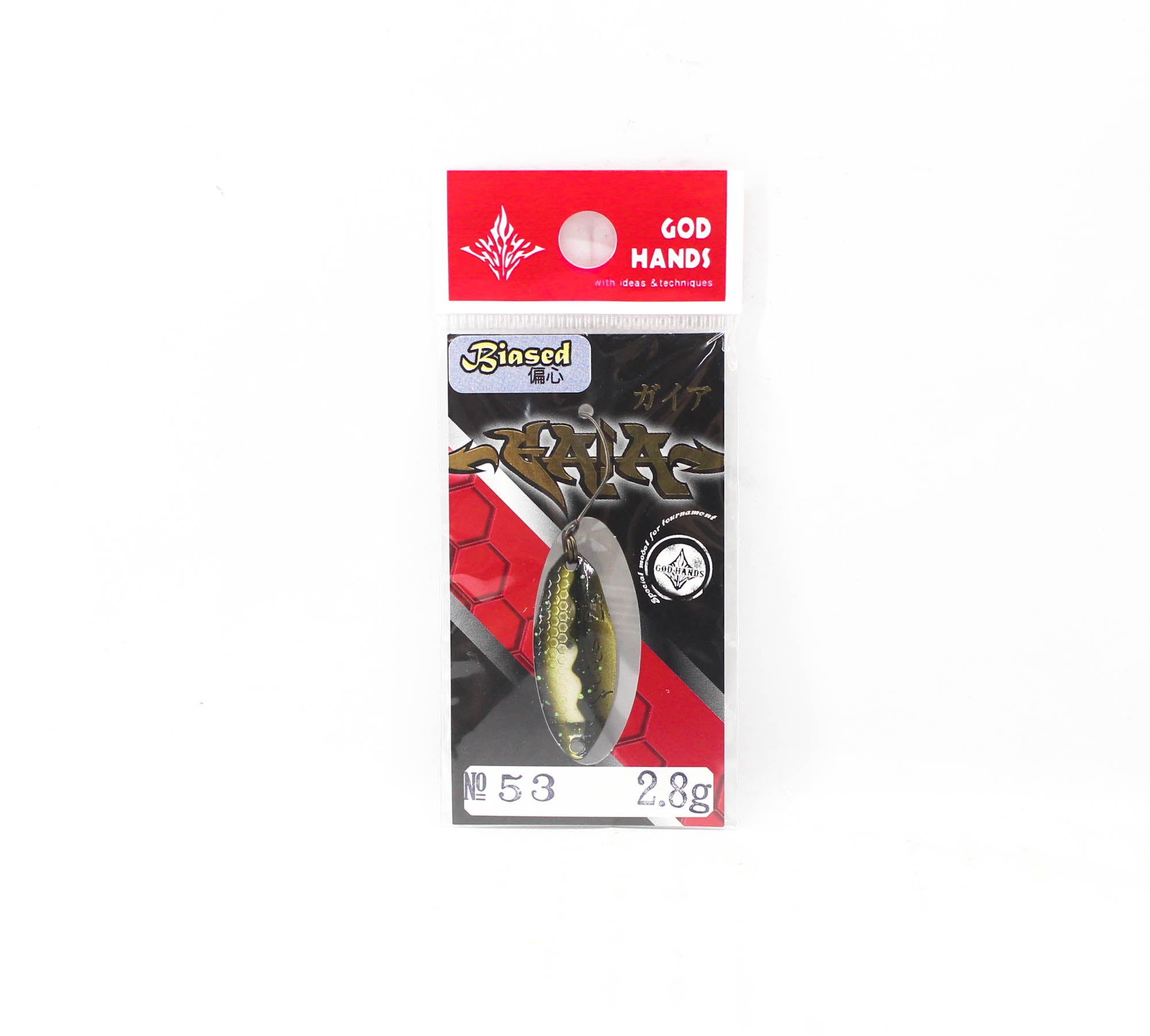 God Hands Gaia Biased Eccentric 2.8 grams Sinking Lure 53 (9246)