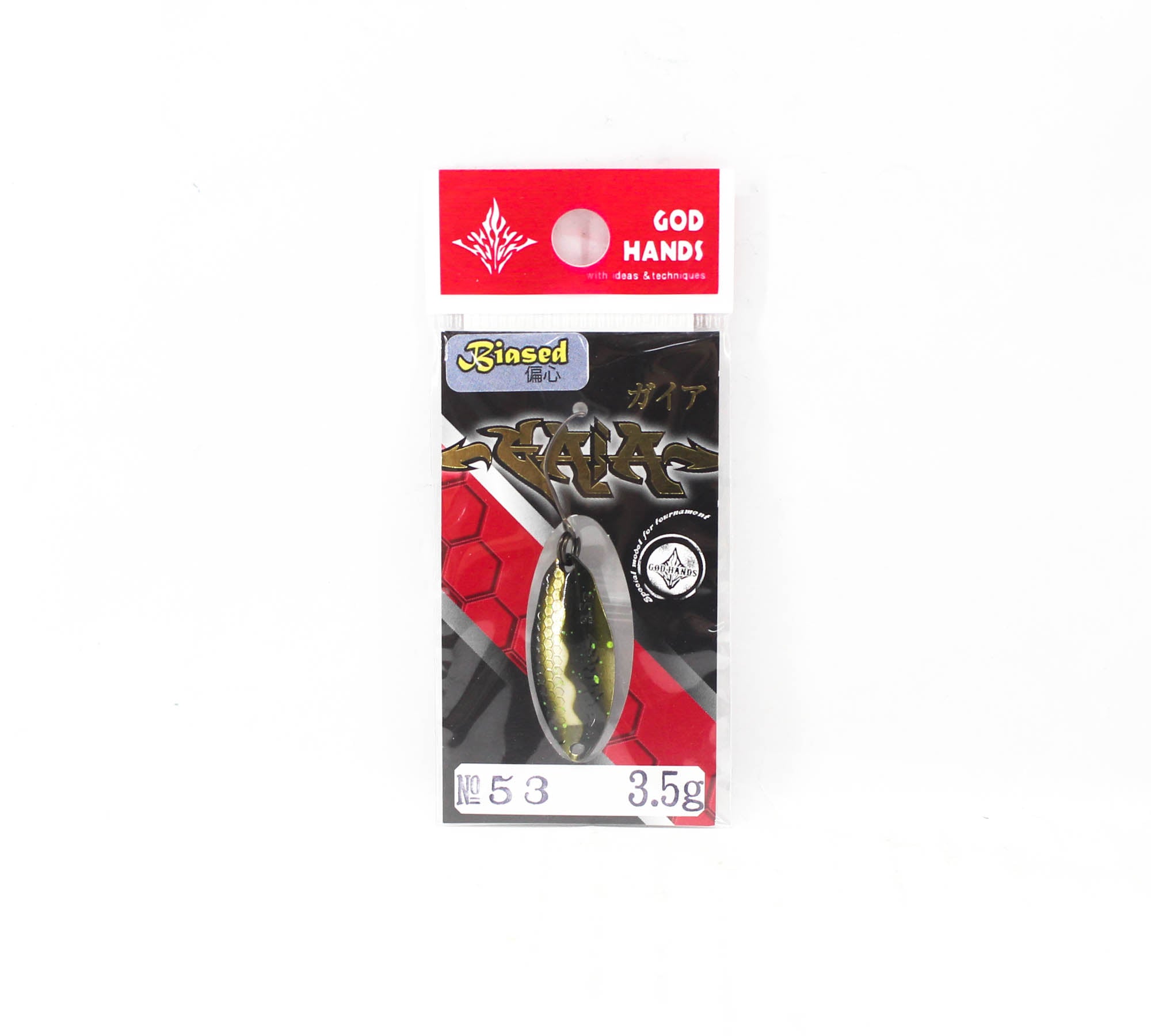 God Hands Gaia Biased Eccentric 3.5 grams Sinking Lure 53 (9444)