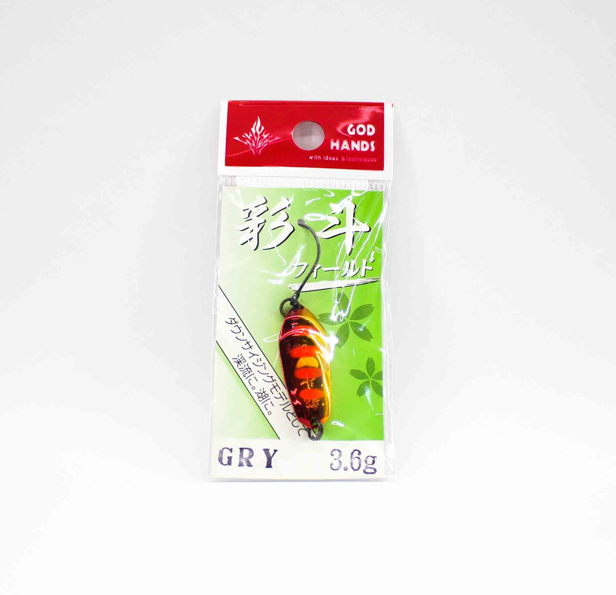 God Hands Saito Field 3.6 grams Sinking Lure GRY (7234)