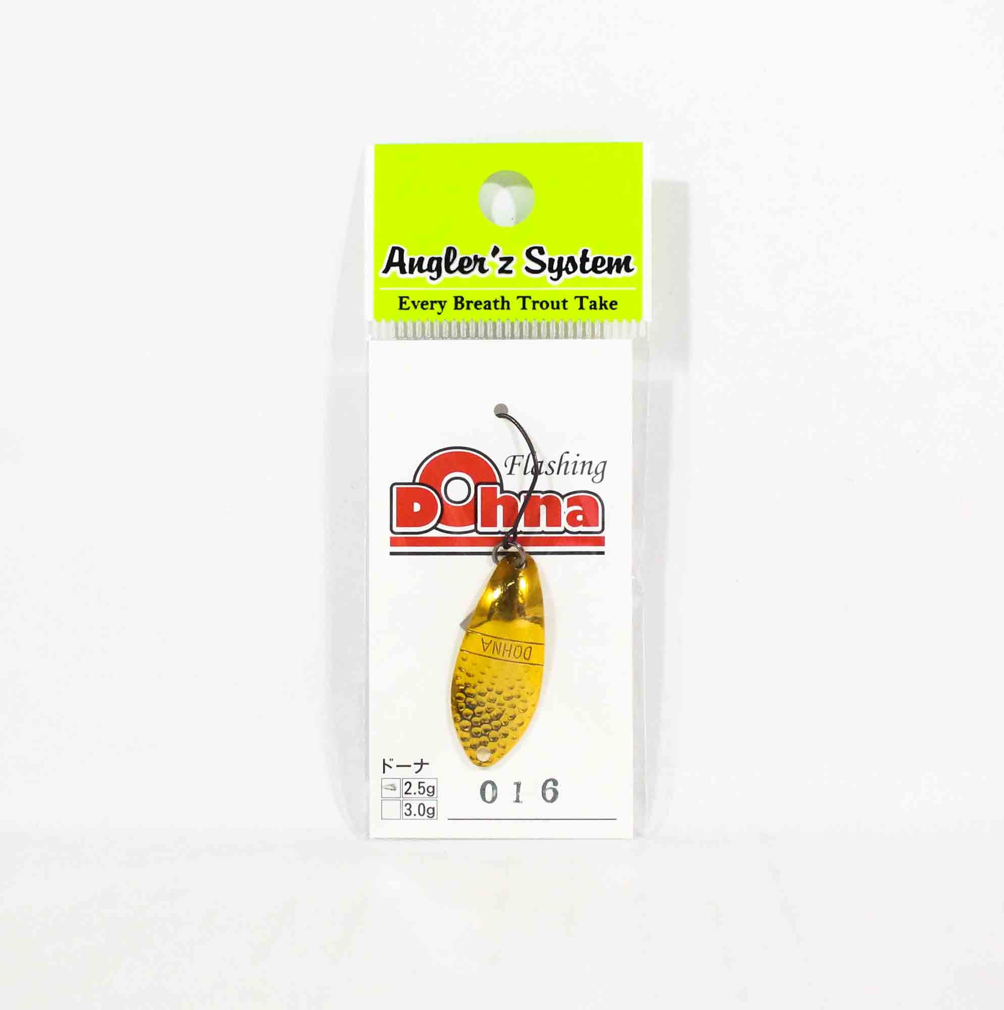 Sale Anglers System Antem Dohna 2.5 grams Spoon Sinking Lure 016 (3216)