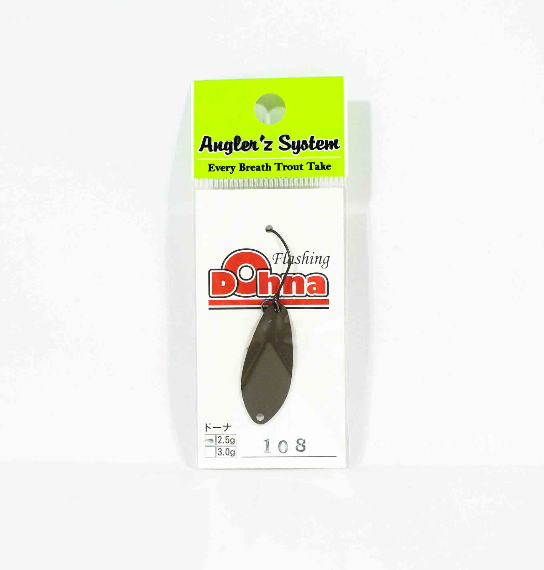 Sale Anglers System Antem Dohna 2.5 grams Spoon Sinking Lure 108 (3285)