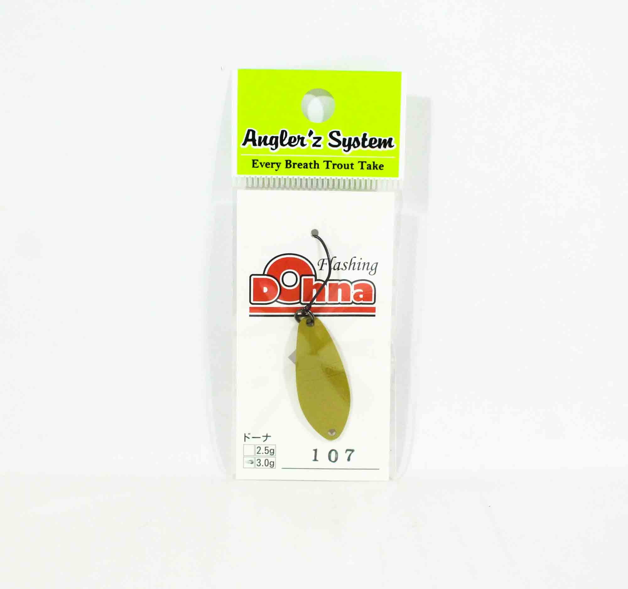 Sale Anglers System Antem Dohna 3.0 grams Spoon Sinking Lure 107 (3667)