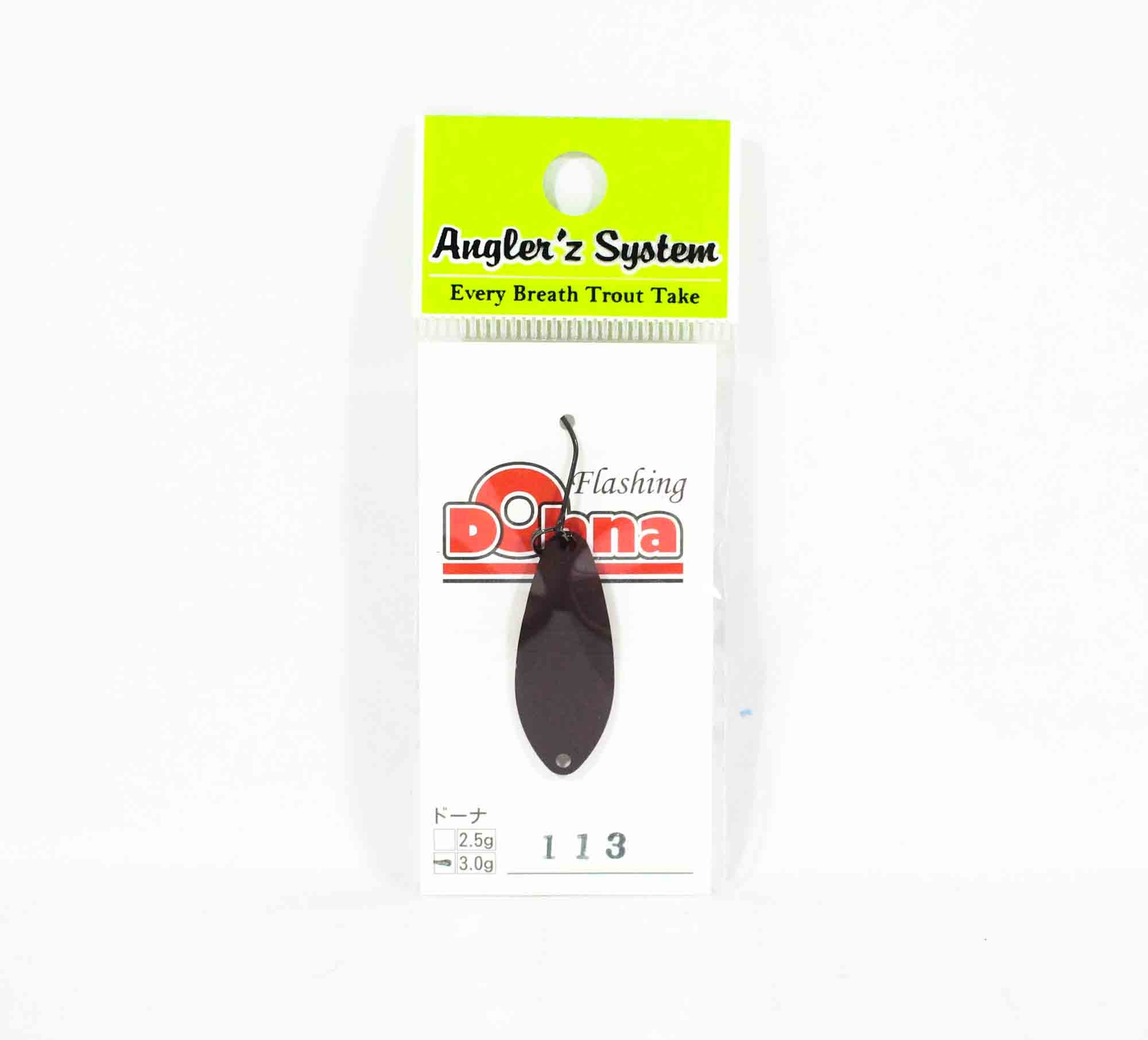 Sale Anglers System Antem Dohna 3.0 grams Spoon Sinking Lure 113 (3896)